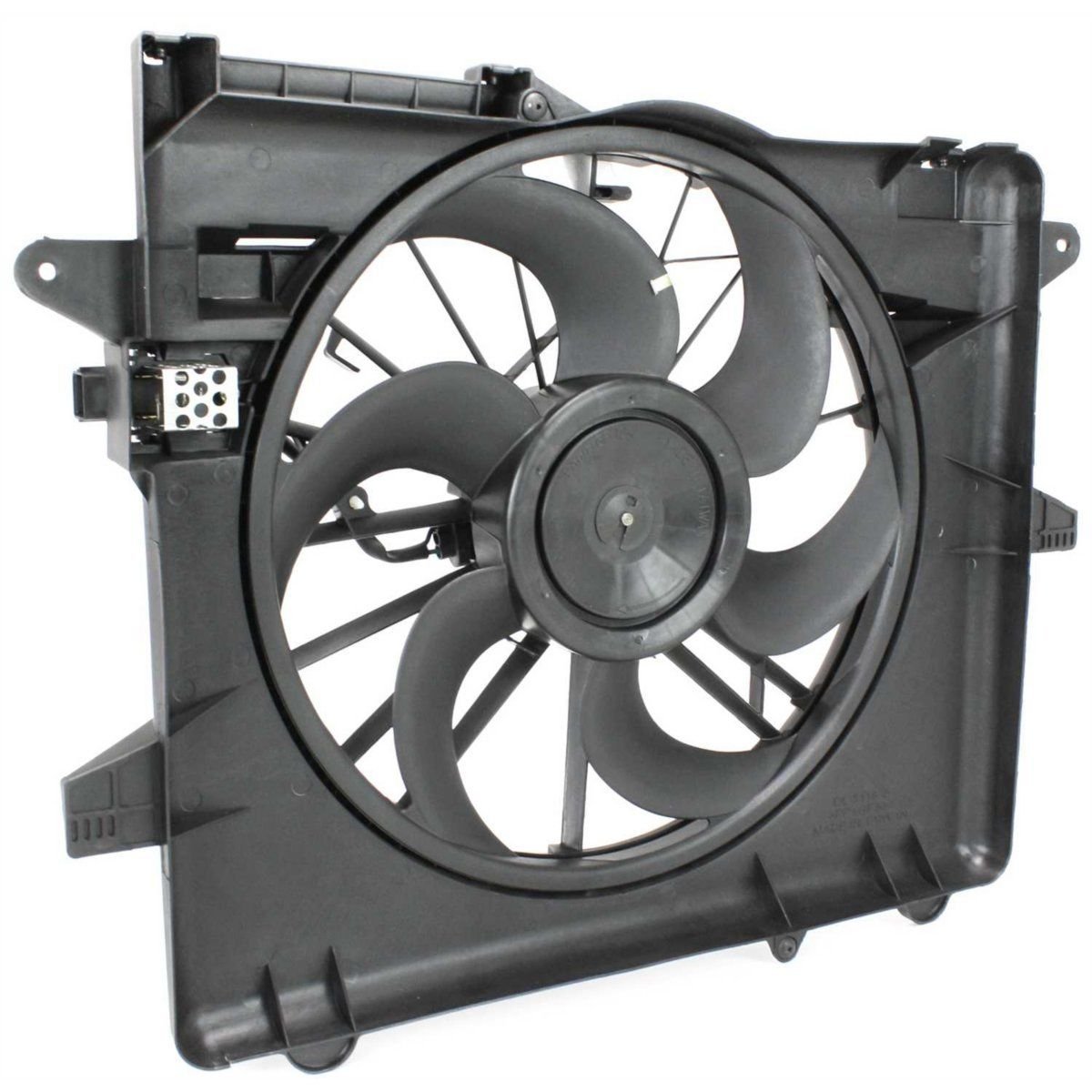 High-Performance Radiator Cooling Fan for 2005-2012 Ford Mustang GT V6 V8 - Direct Fit Replacement Part - Perfect for Summer Driving & Heavy Traffic Conditions