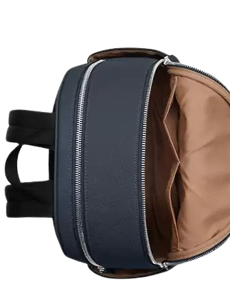 Coach Court Backpack for Women & Men - Stylish Leather Laptop Backpack with Adjustable Straps - Perfect for Work, School & Travel