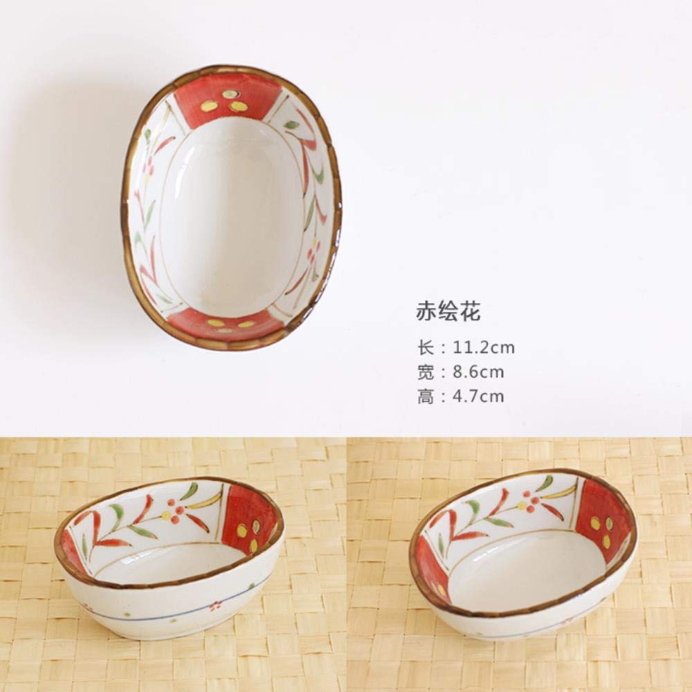 Premium Ceramic Dipping Bowls Set of 4 - Small Condiment Dishes for Soy Sauce, Spices & Seasonings - Elegant Tableware for Home Kitchen, Restaurants & Asian Cuisine - Dishwasher & Microwave Safe