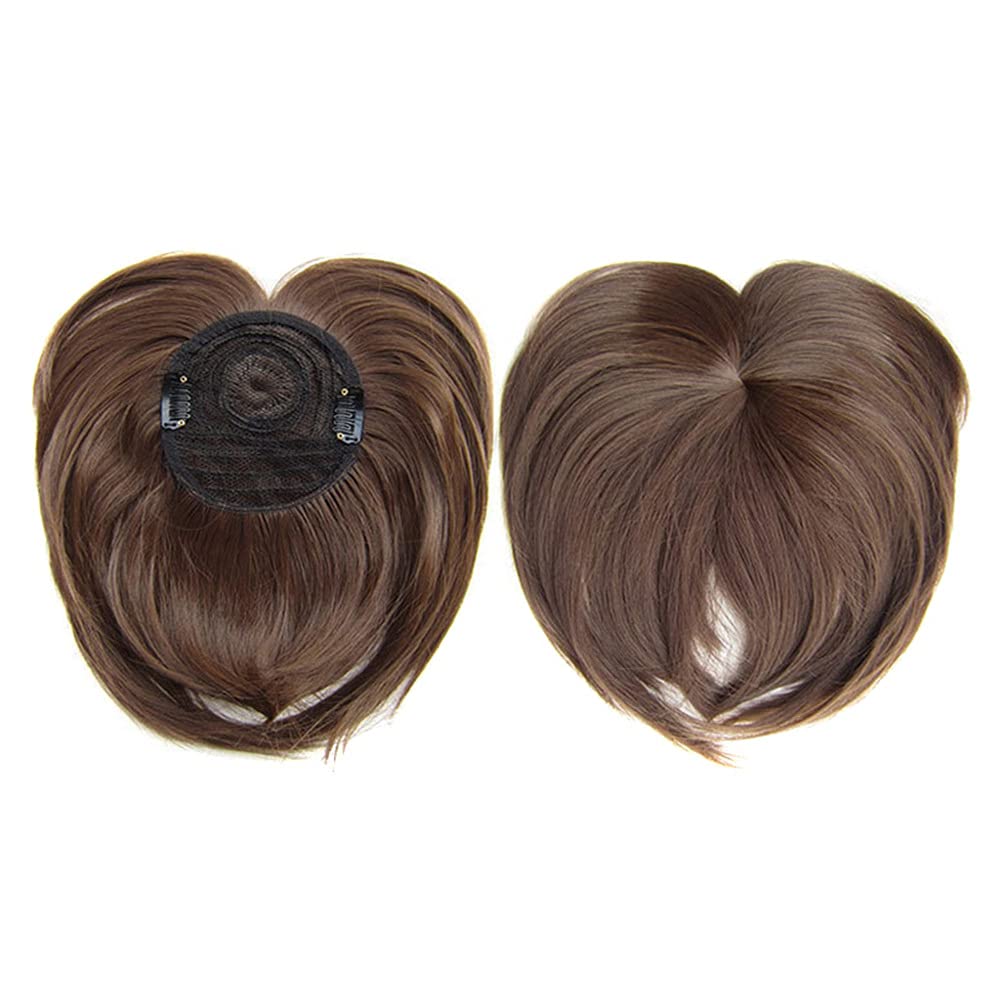 Heat Resistant Clip-in Hair Topper for Women - Natural Looking Synthetic Hair Extension for Thinning Hair & Volume Boost - Perfect for Daily Wear, Parties & Special Occasions