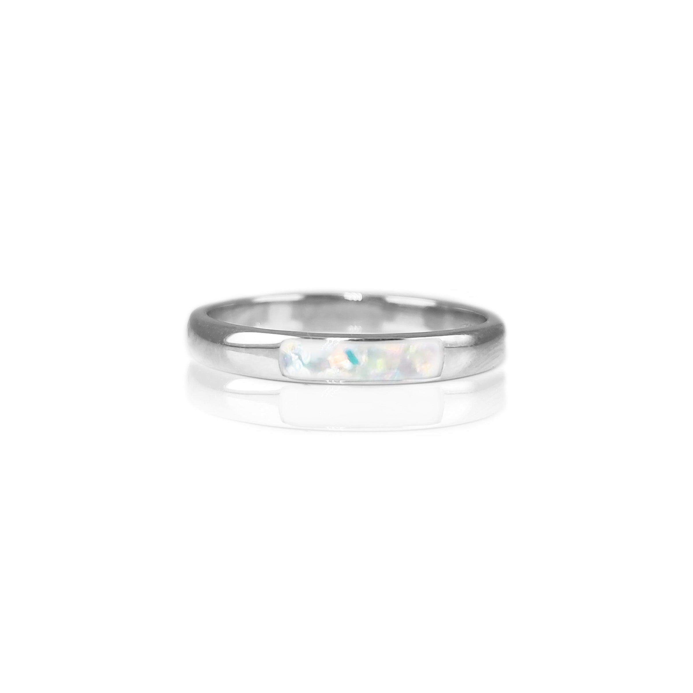 Bond Forever Stackable Ring - 3mm Width Sterling Silver Ring for Women - Perfect for Layering, Stacking & Everyday Wear
