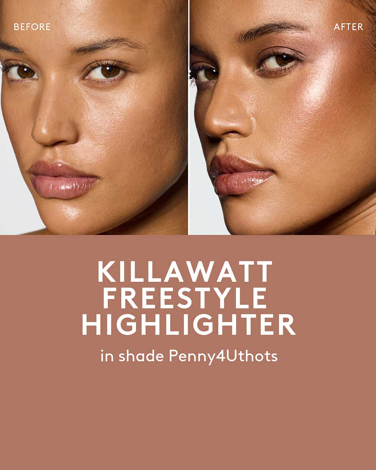 Killawatt Freestyle Highlighter - Glow Makeup Highlighter Stick for Face & Body - Perfect for Contouring, Cheekbones & Eye Makeup - Vegan & Cruelty-Free - Great for Parties, Photos & Everyday Glow