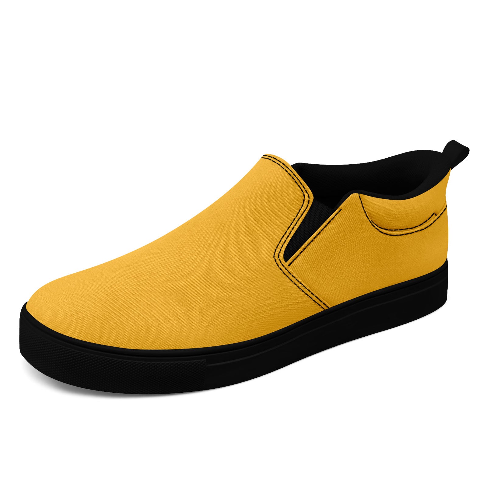 Custom Personalized Canvas Slip-On Sneakers for Men & Women - Lightweight Comfortable Casual Shoes FN071 E028030 - Perfect for Walking, Travel & Everyday Wear