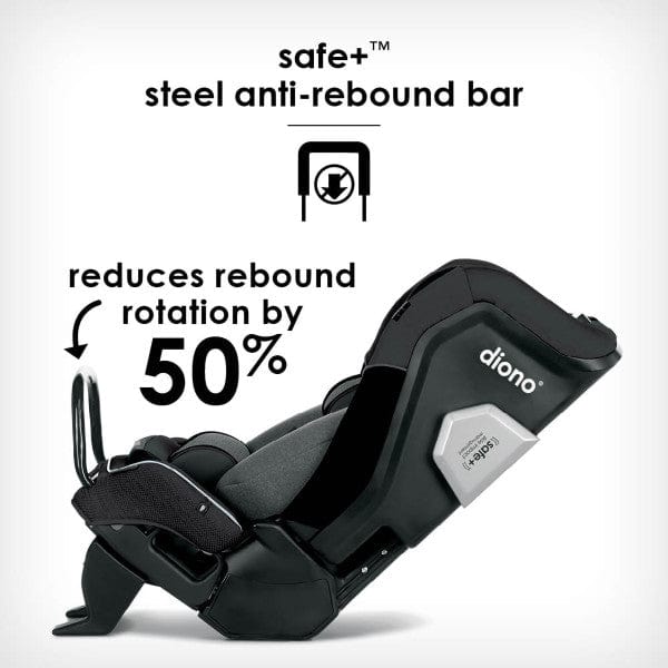 Diono Radian 3QXT All-in-One Convertible Car Seat with LATCH System - Safe & Comfortable for Infants to Toddlers - Perfect for Travel, Daily Commute & Family Road Trips