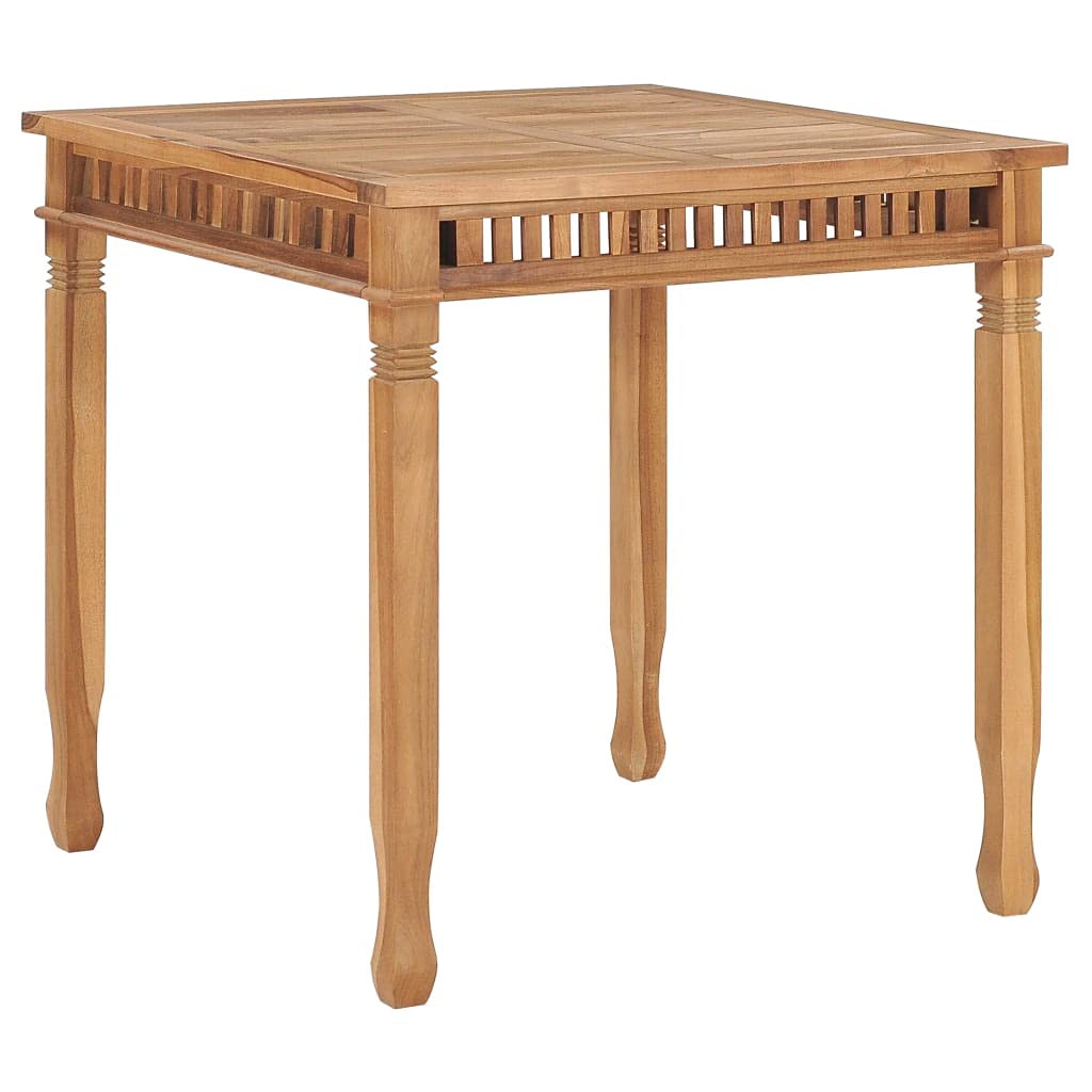Solid Teak Wood Outdoor Dining Table 31.5