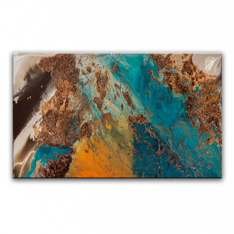 Hand Painted Oil Painting on High Quality Canvas - Home Wall Decor Artwork (No Frame) - Perfect for Living Room, Bedroom & Office Decor