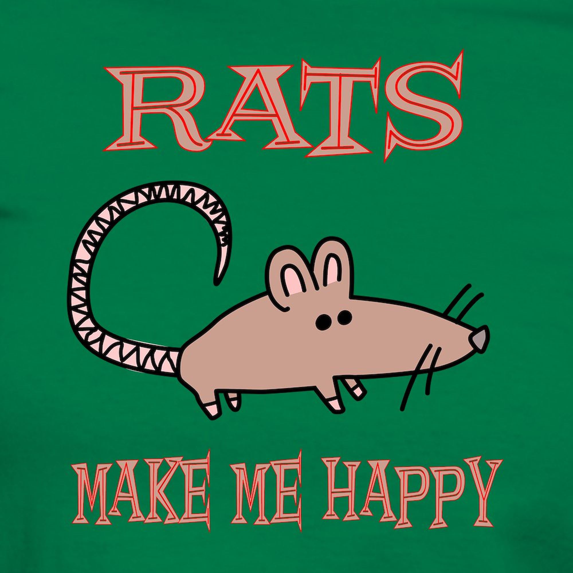 Rats Women's Dark Cotton T-Shirt - Funny Graphic Tee for Casual Wear & Unique Gifts | Perfect for Outings, Parties & Everyday Fashion