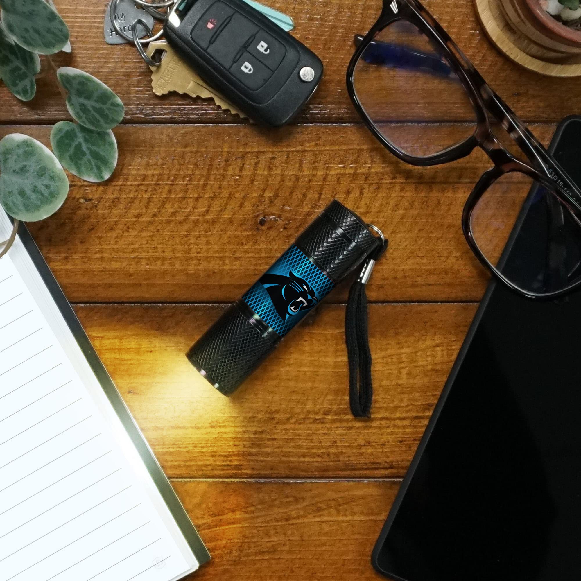 NFL LED Flashlight - Bright Portable Light for Football Games, Camping, Emergencies & Outdoor Activities | Official NFL Merchandise