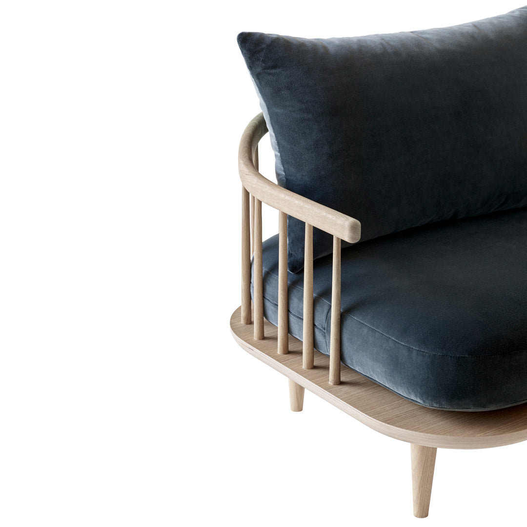 FLY SC2 2-Seater Sofa - Modern Loveseat for Small Spaces | Perfect for Living Room, Apartment & Office Waiting Area