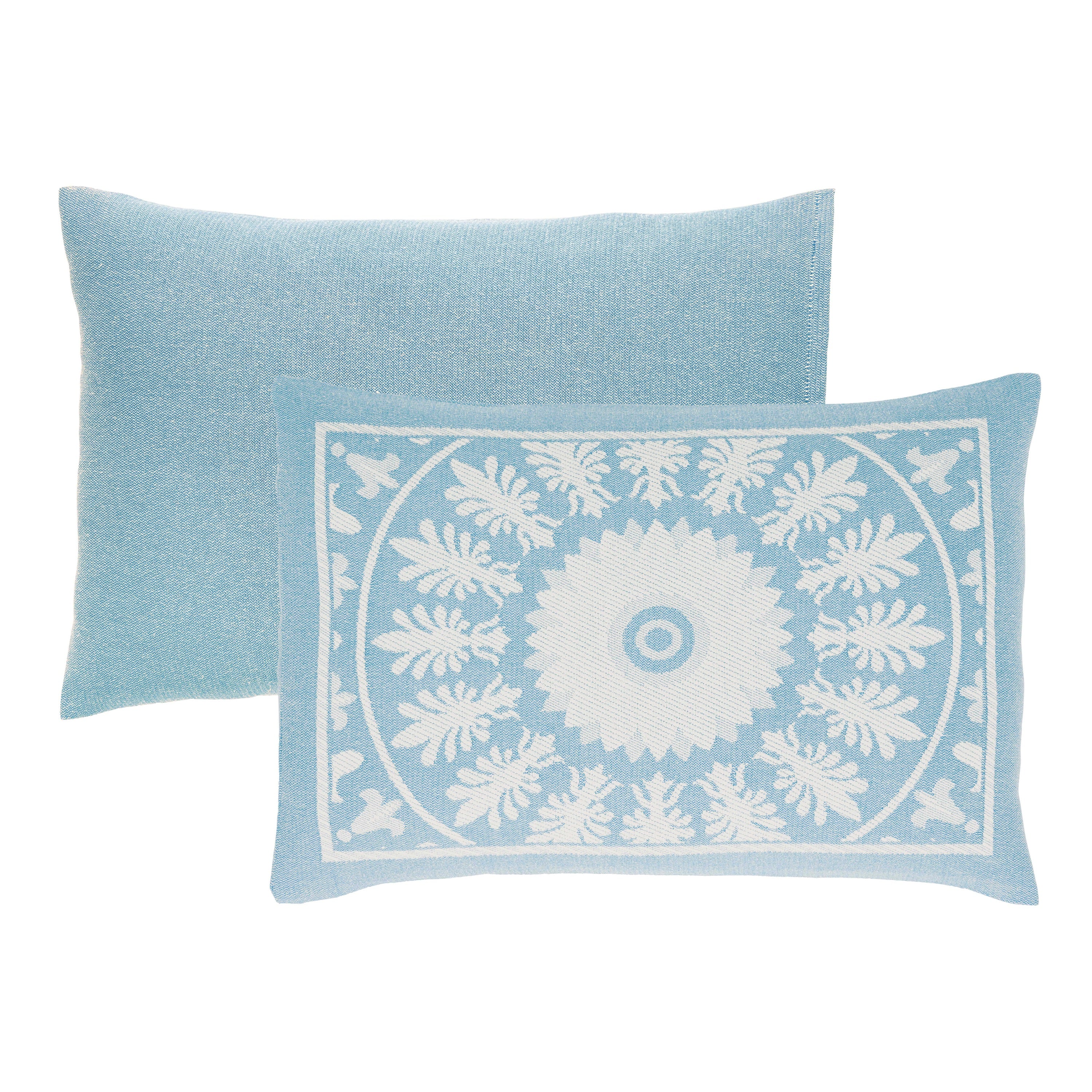 Traditional Medallion Cotton Blend Woven Jacquard Bedspread Set - Queen Size 3-Piece Luxury Bedding for Master Bedroom & Guest Room Decor