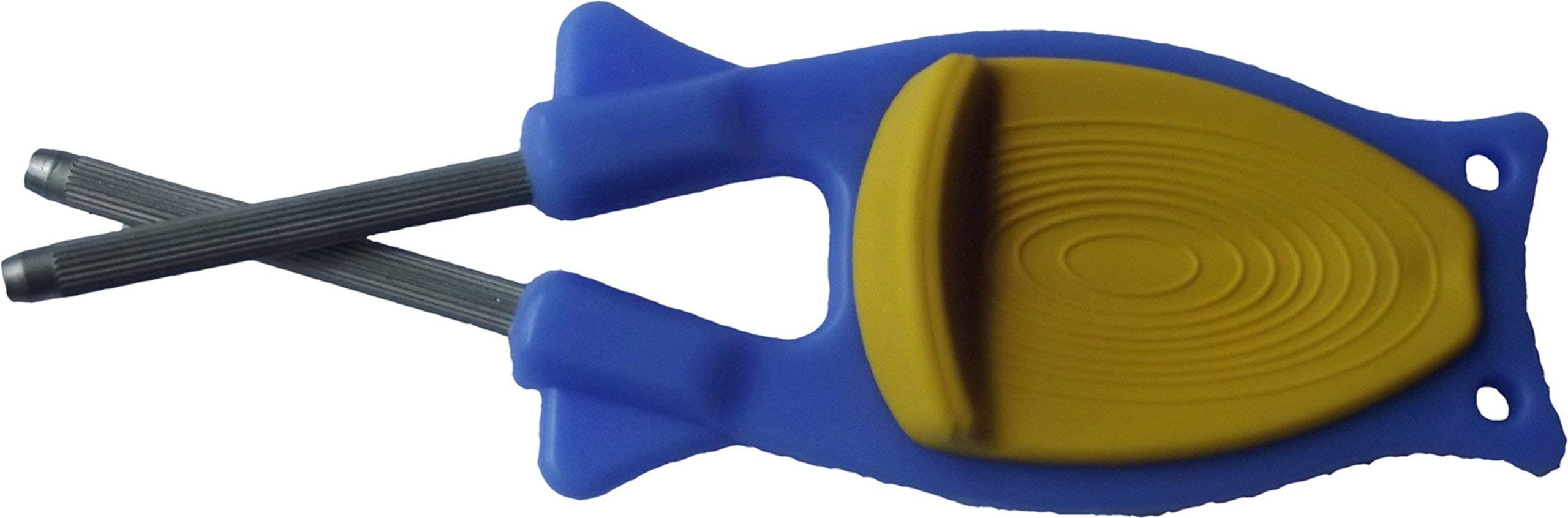 Premium Handheld Knife Sharpener - Patented Design for Razor-Sharp Blades | Perfect for Kitchen, Camping & Outdoor Adventures
