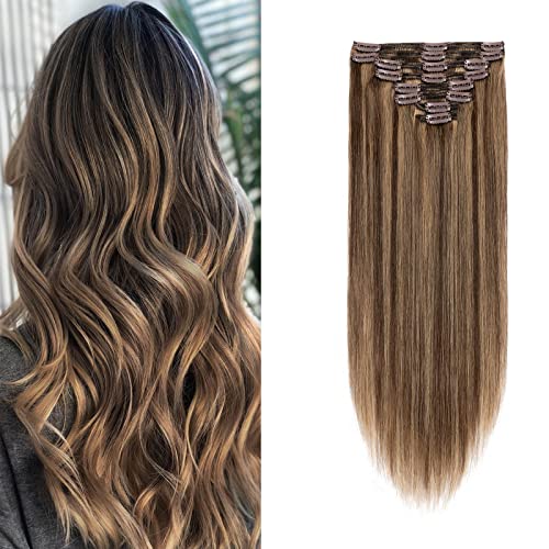 #4/27 Medium brown/Dark Blonde