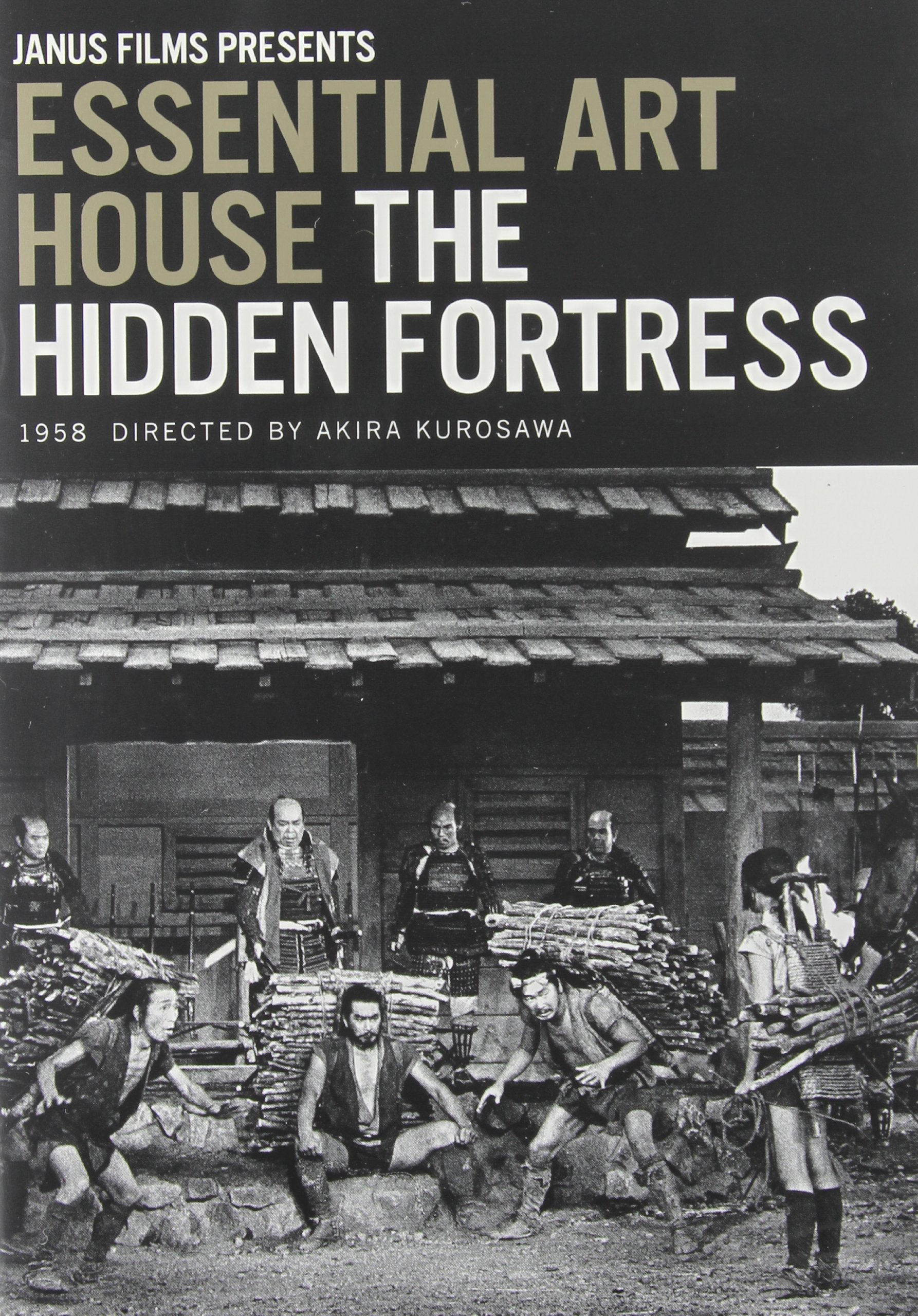 Essential Art House: Hidden Fortress - Classic Japanese Samurai Film by Akira Kurosawa | Perfect for Movie Collectors & Film Studies | Home Theater & Cinema Night Essential
