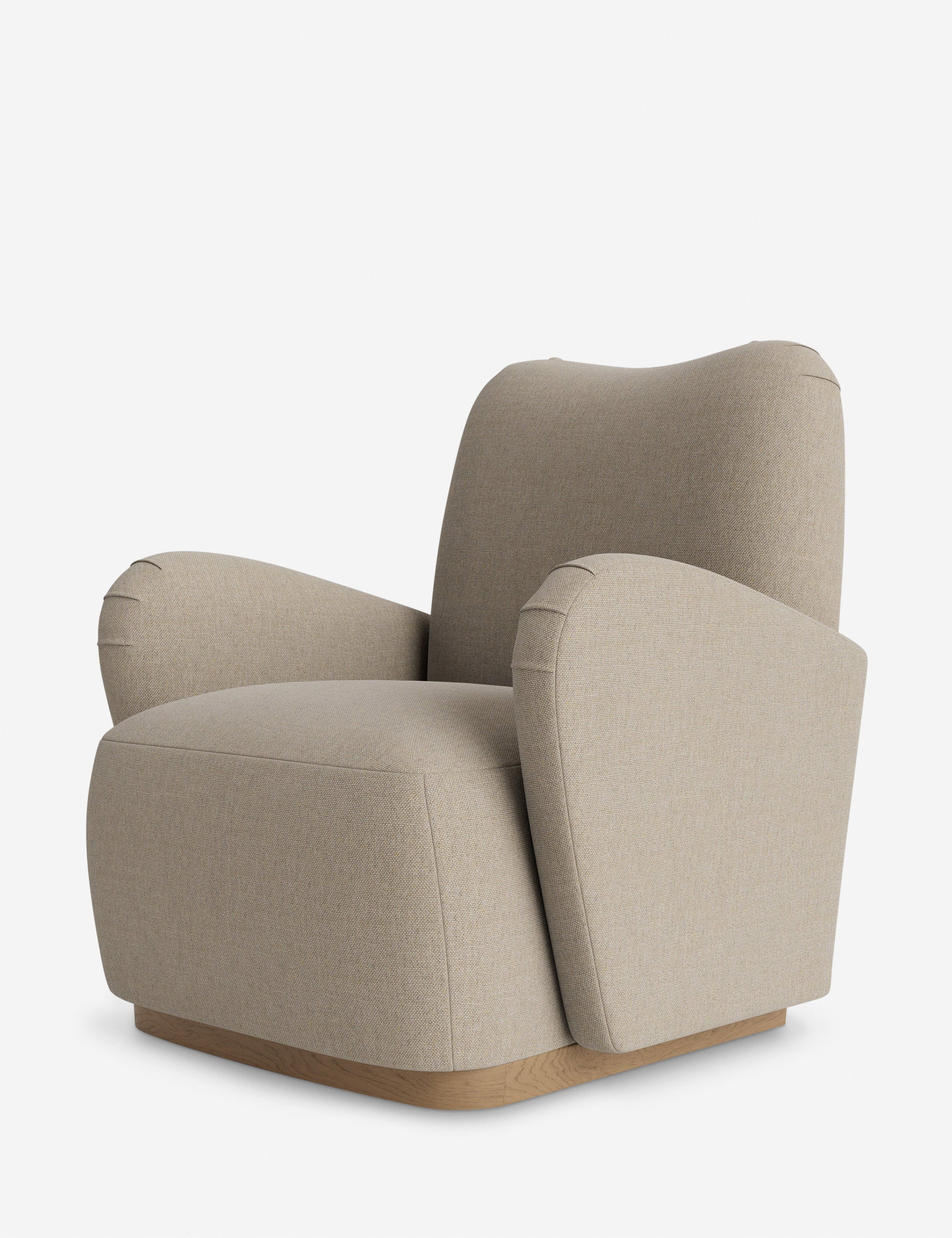 DISC Interiors Bei Swivel Chair - Modern Office & Home Furniture for Comfortable Seating | Perfect for Workspaces, Living Rooms & Conference Areas