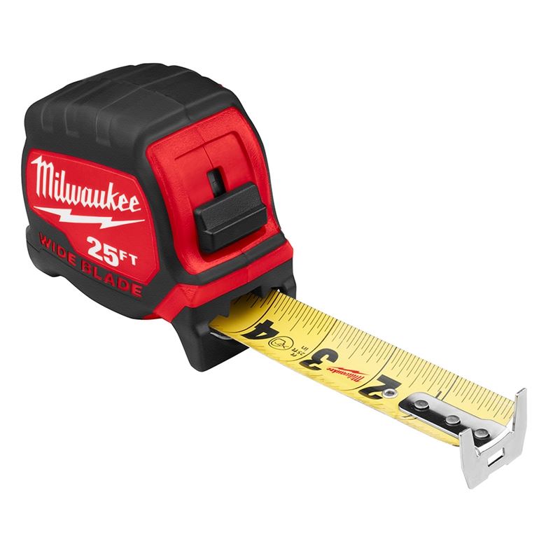 48-Inch 22-Foot 25-Ft Wide Blade Tape Measure - Heavy Duty Retractable Measuring Tool for Construction, Carpentry, and DIY Home Projects