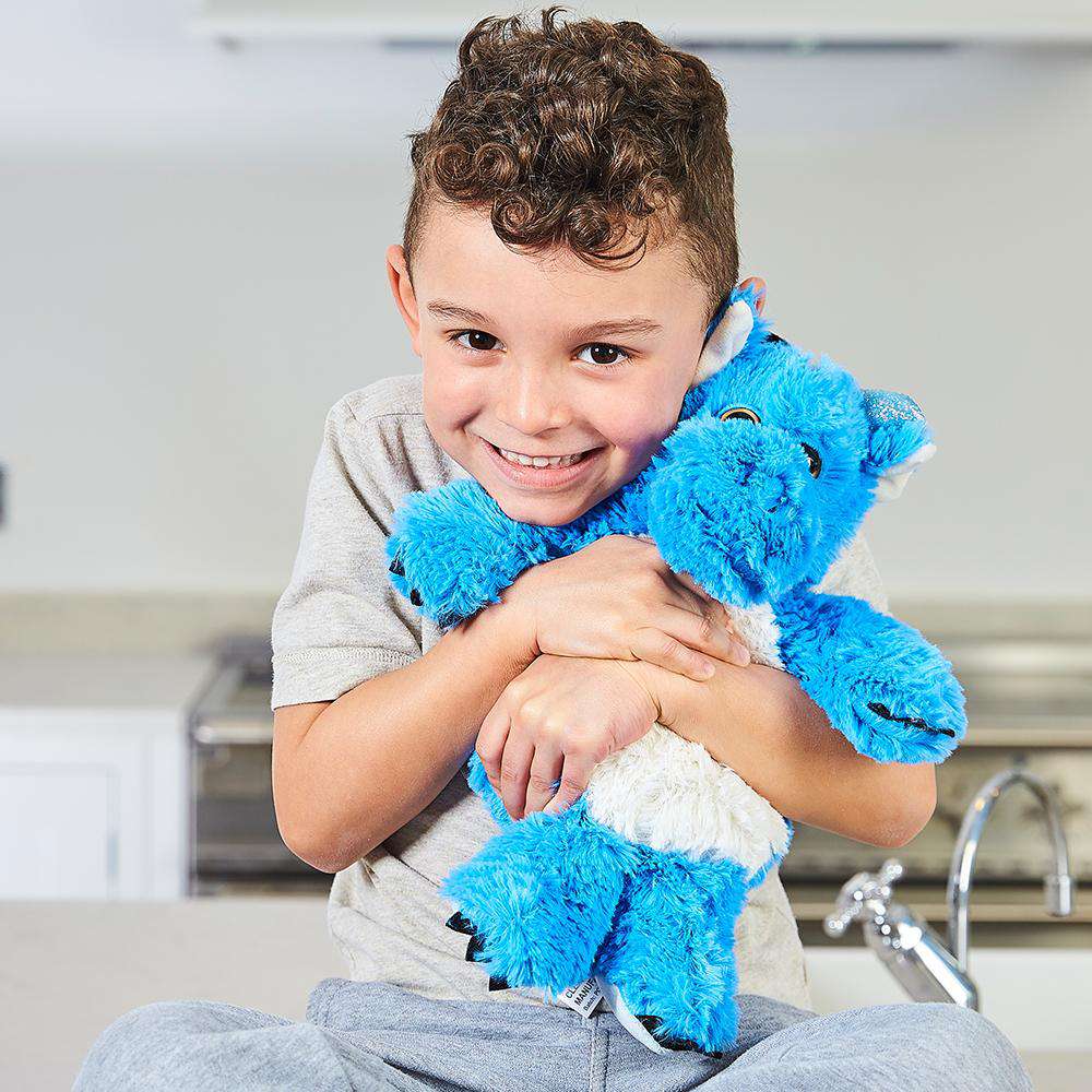Weighted Heated Dragon Stuffed Animal - Warmies Plush Toy for Stress Relief & Comfort | Perfect for Anxiety Relief, Kids' Bedtime, and Cold Weather Warmth