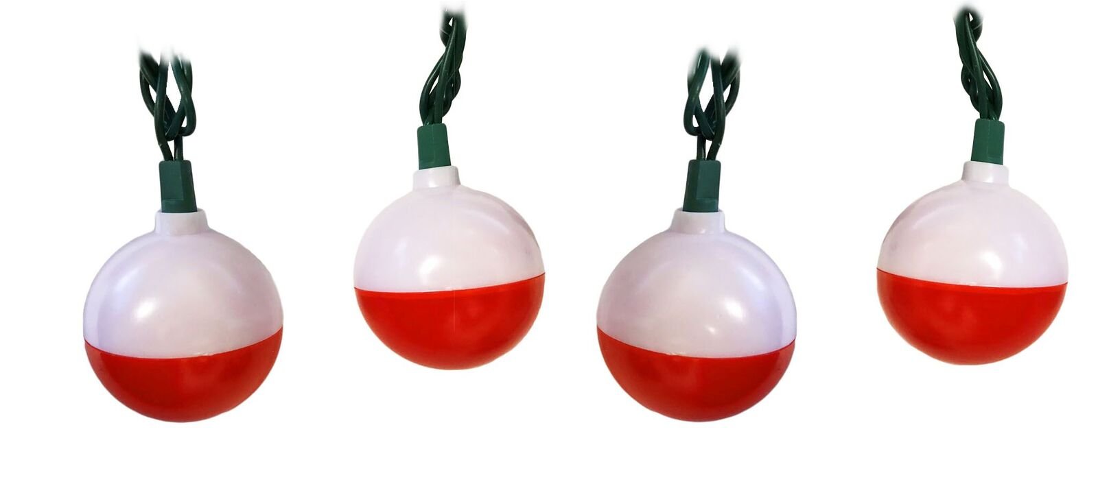 Christmas Tree Lights & Fishing Bobbers - 10ft Waterproof LED Holiday Decoration for Xmas Trees, Fishing Gear & Outdoor Parties (Indoor/Outdoor Use)
