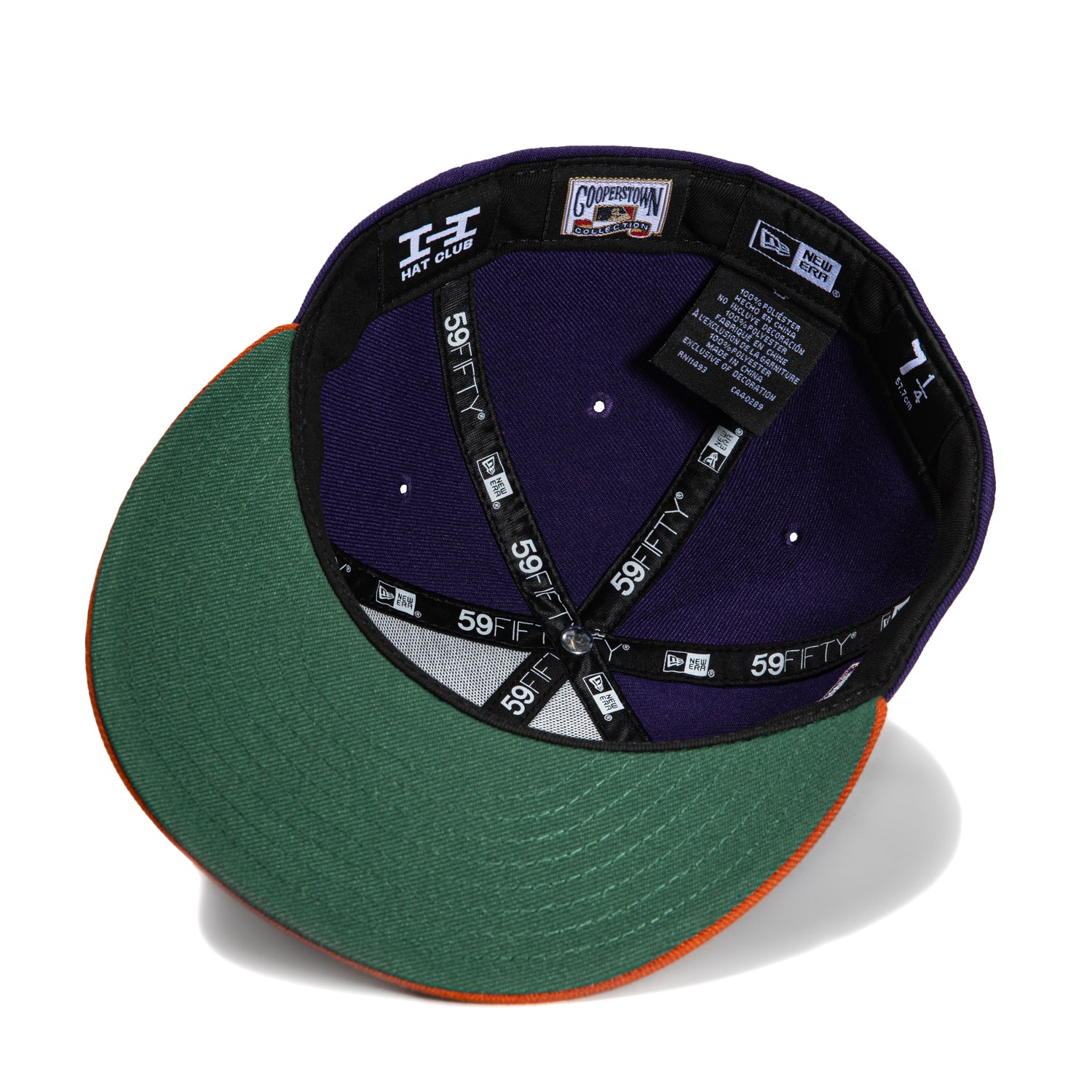 New Era 59Fifty Arizona Diamondbacks MLB Baseball Cap with Inaugural Patch - Purple, Burnt Orange & Metallic Copper | Official Licensed Snapback Hat for Fans, Sports & Casual Wear