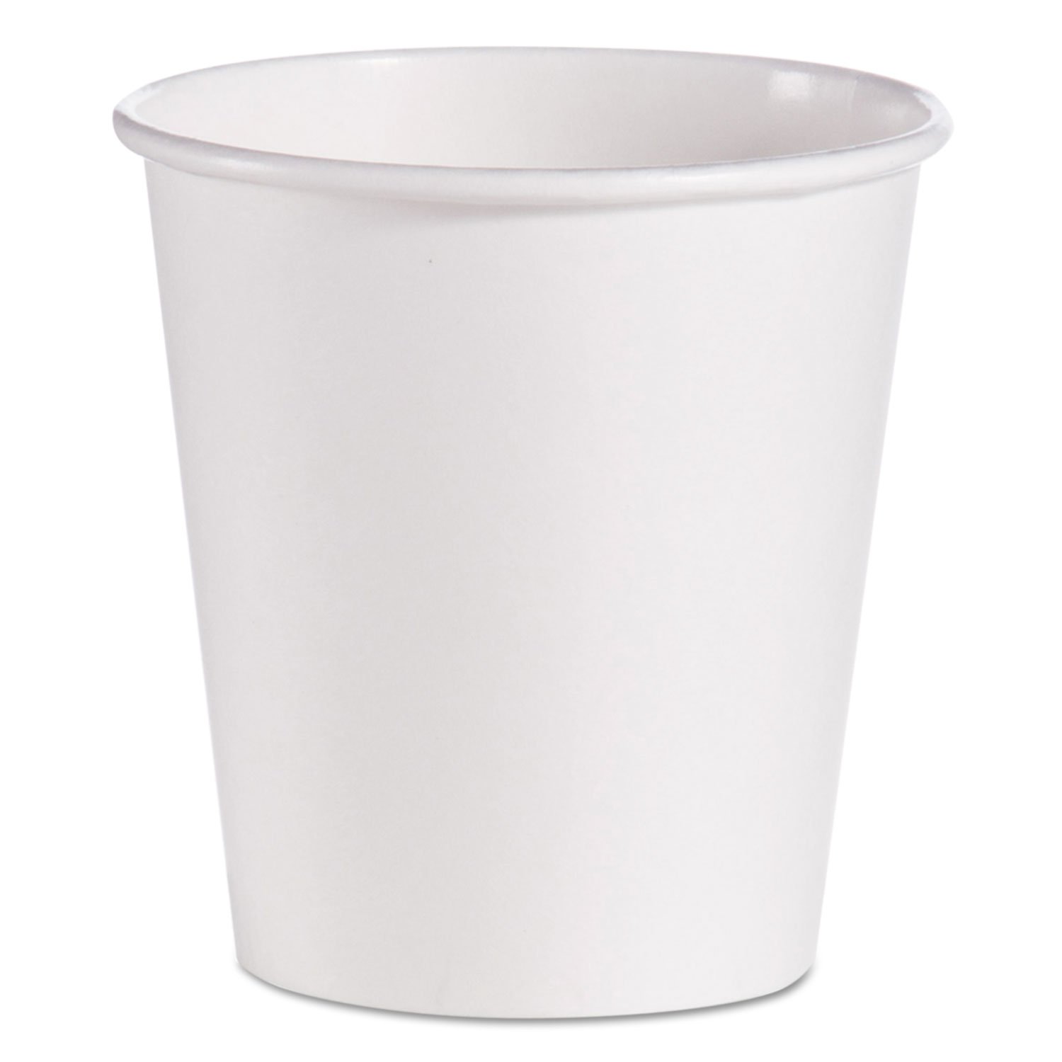Eco-Friendly Dart Single-Sided Poly Paper Hot Cups SCC510W - 1000 Pack for Coffee, Tea & Hot Beverages - Perfect for Offices, Cafes & Events