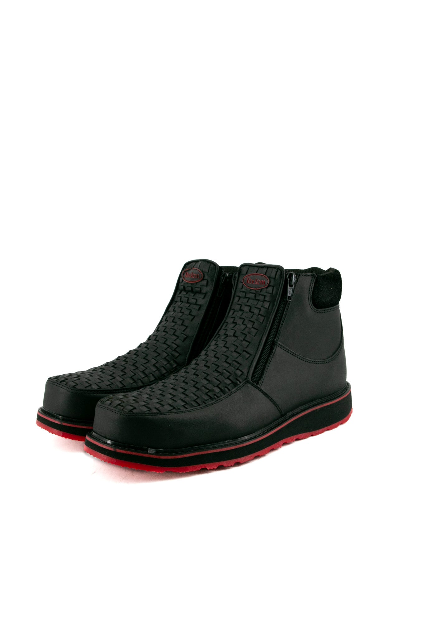Steel Toe Francia Red Bottom Boots Handmade Artisan Crafted - Perfect for Work Safety & Fashion (Final Sale)
