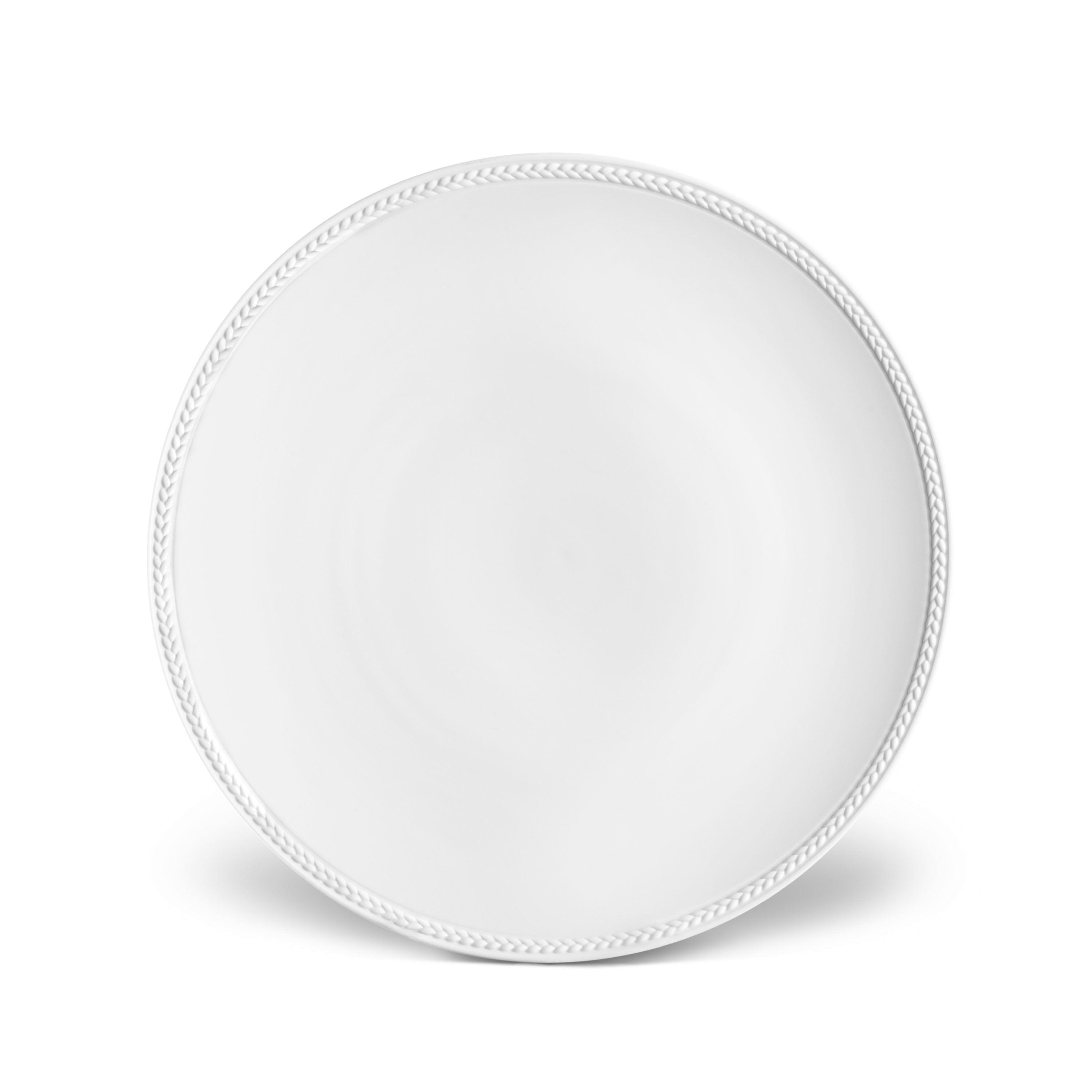 Braided Silk Dinner Plates - Elegant 12-Piece Set for Formal Dining, Wedding Receptions & Special Occasions