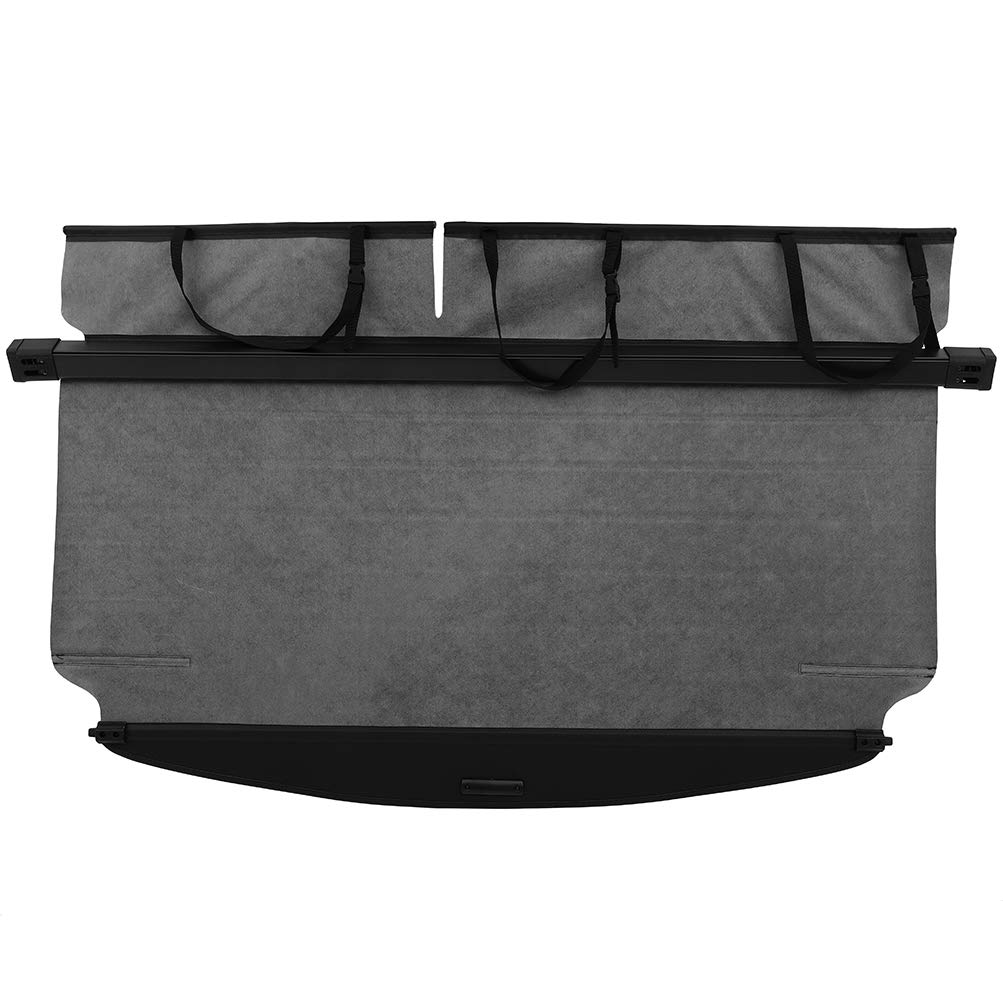 ECCPP Retractable Cargo Cover for 2006-2012 Toyota RAV4 - Flexible Trunk Shade, Luggage Tonneau Security Protector - Perfect for Road Trips, Grocery Hauling & Vehicle Storage Protection