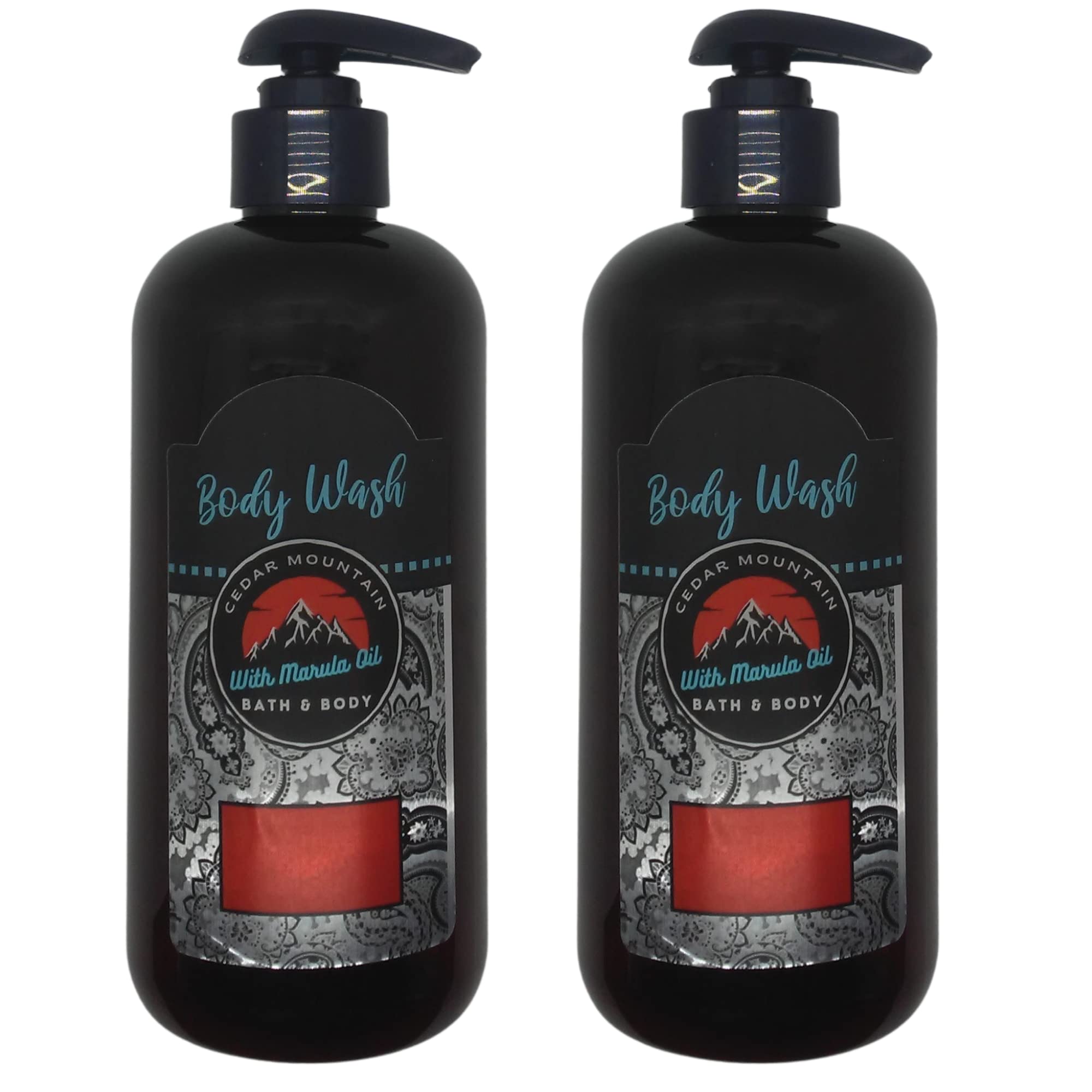 **Cedar Mountain Apple Ambrosia Body Wash with Marular Oil – 12 Oz (2 Pack) – Hydrating & Nourishing Shower Gel for Dry Skin – Perfect for Daily Use & Spa Days**