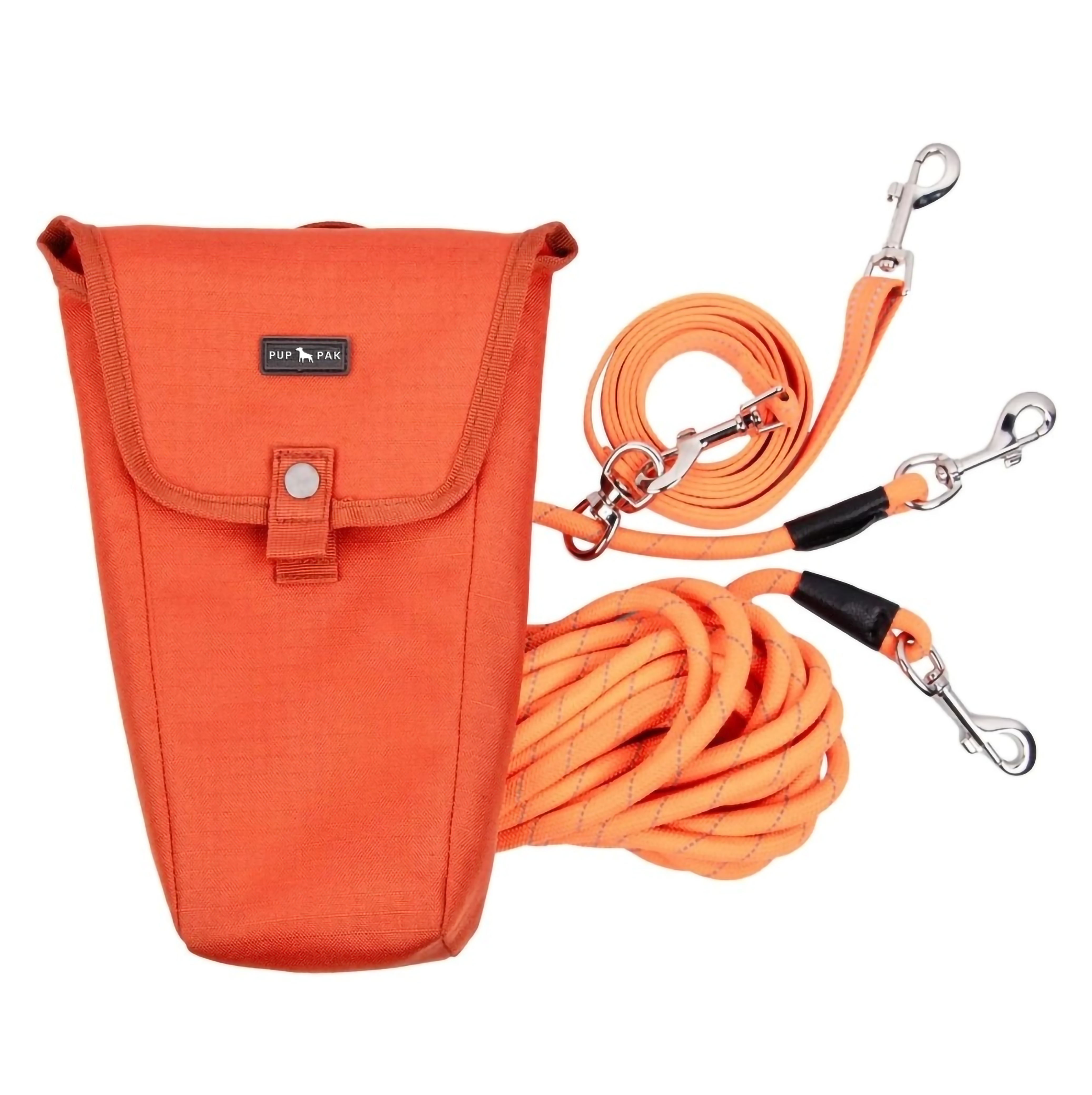 40ft Portable Dog Tie Out Cable with 6ft Leash - Heavy Duty Dog Run for Backyard, Camping & Outdoor Activities - Secure Pet Exercise Solution for Large & Small Dogs