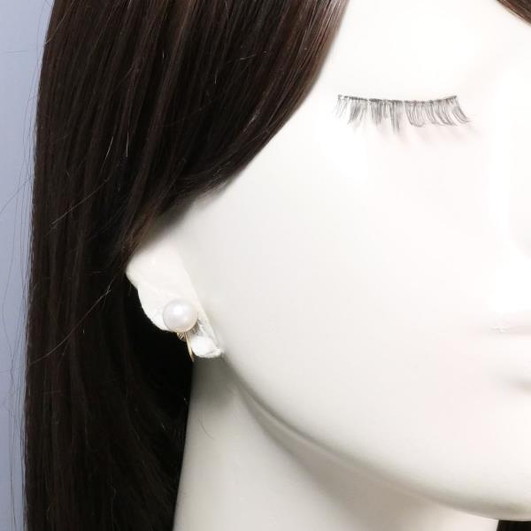 18K Yellow Gold Pearl Earrings for Women - Classic Elegant Stud Earrings with Genuine Pearls - Perfect for Weddings, Parties & Special Occasions