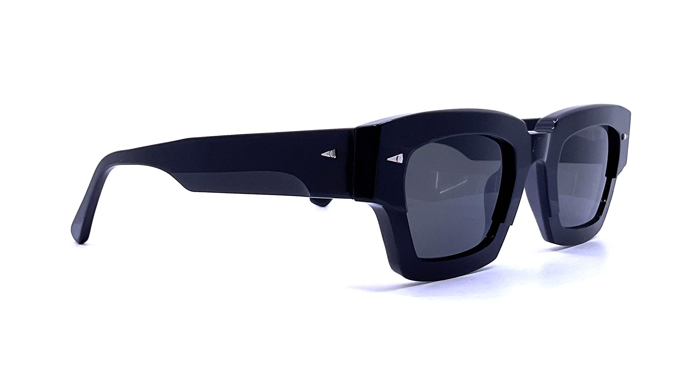 Ahlem Villette Sunglasses - Classic Black Aviator Style for Men & Women - UV Protection, Polarized Lenses - Perfect for Driving, Travel & Outdoor Activities