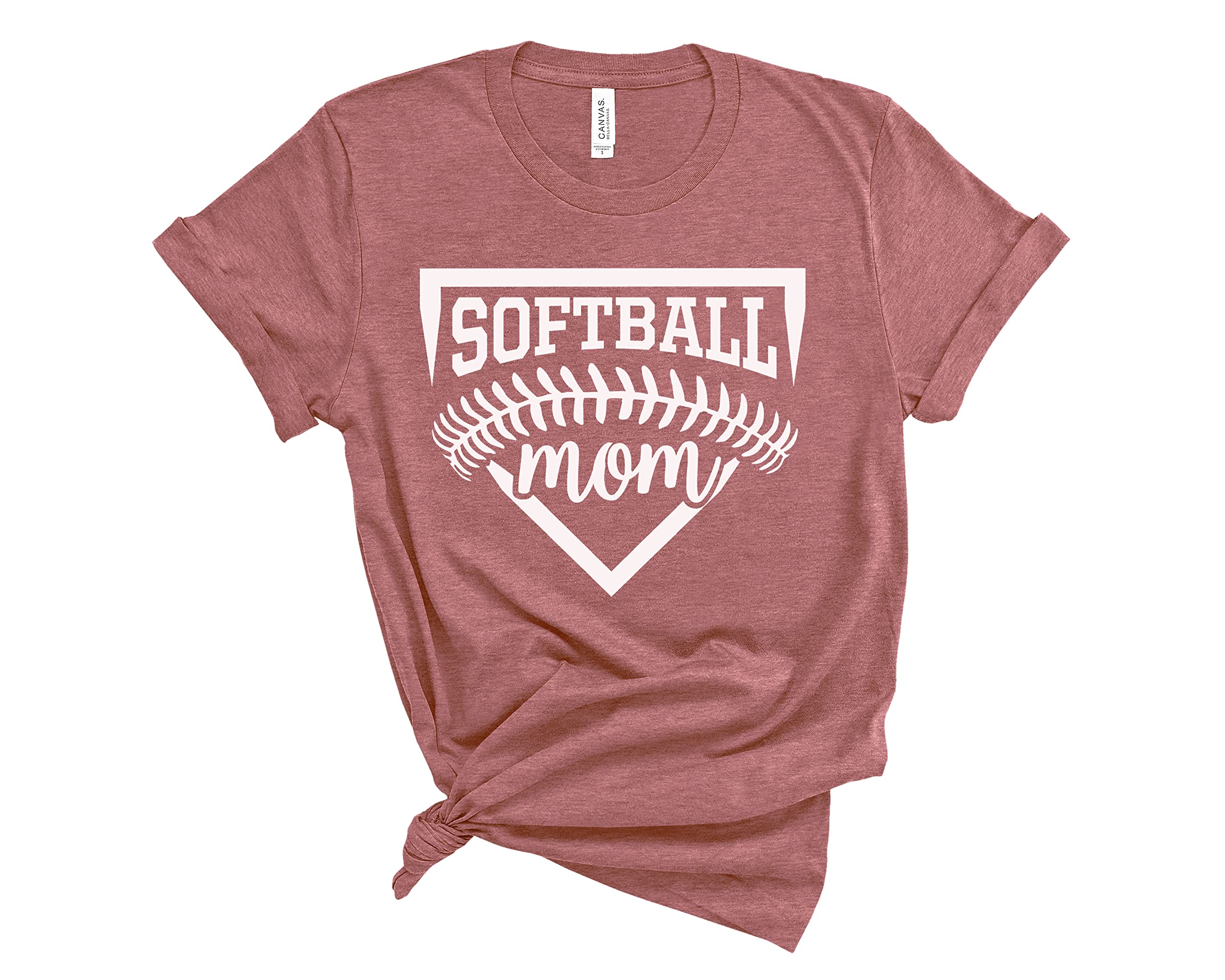 Softball Mom Shirt & Hoodie - Comfortable Baseball Mom Tee for Mothers Day Gift - Perfect for Games, Practices & Supporting Your Team