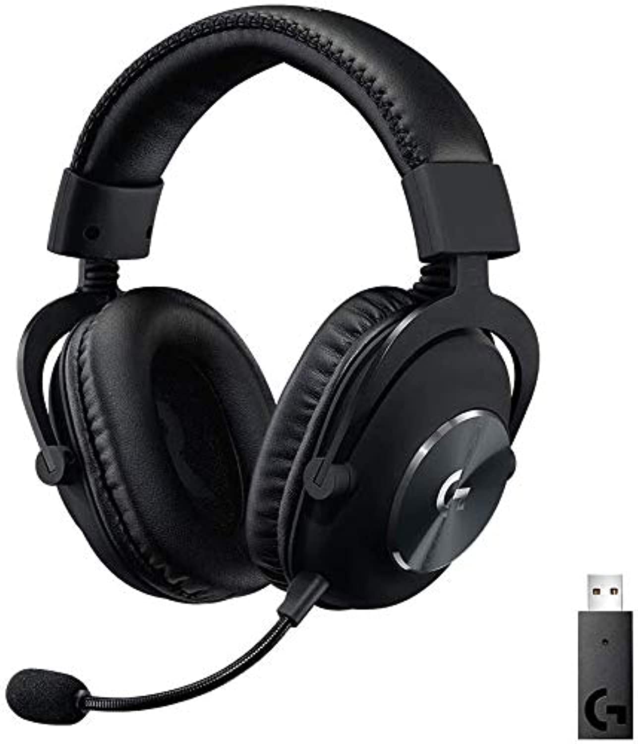 Logitech G PRO X Wireless Lightspeed Gaming Headset with Blue VO!CE Mic Filter (Renewed) - Professional Esports Headphones for PC, PS4, PS5, Xbox & Mobile Gaming
