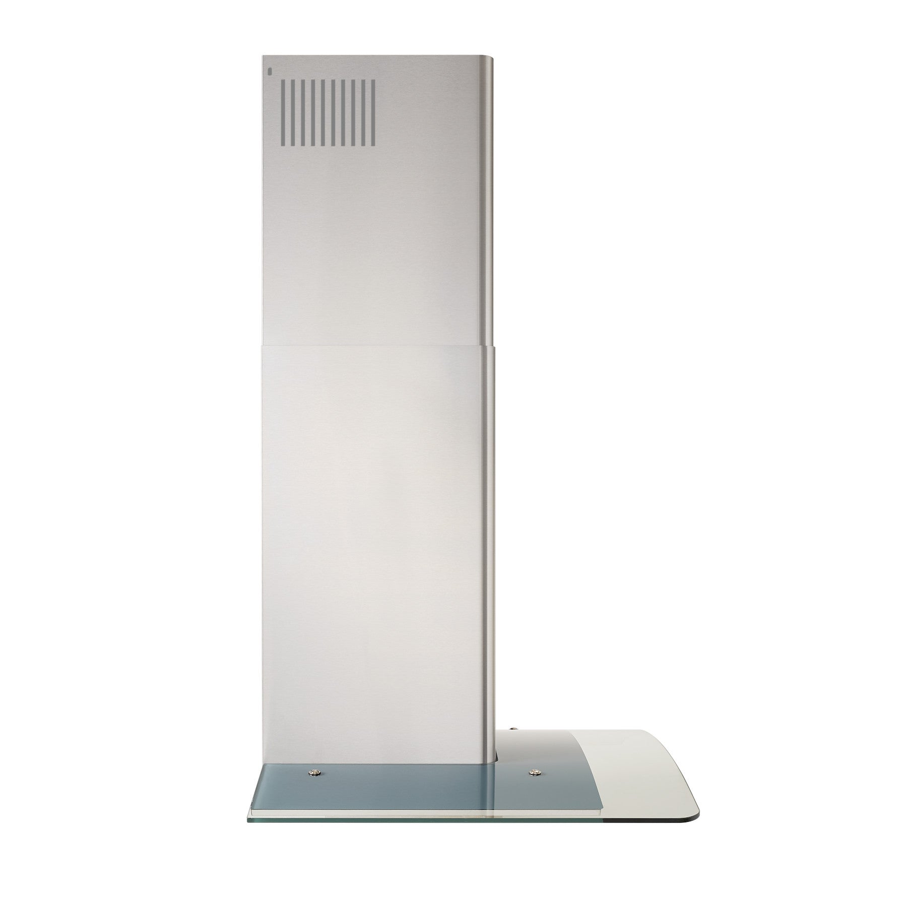 Broan 30-Inch Stainless Steel Range Hood 400 CFM with Curved Glass Chimney - EW4630SS | Modern Kitchen Ventilation for Gas & Electric Stoves