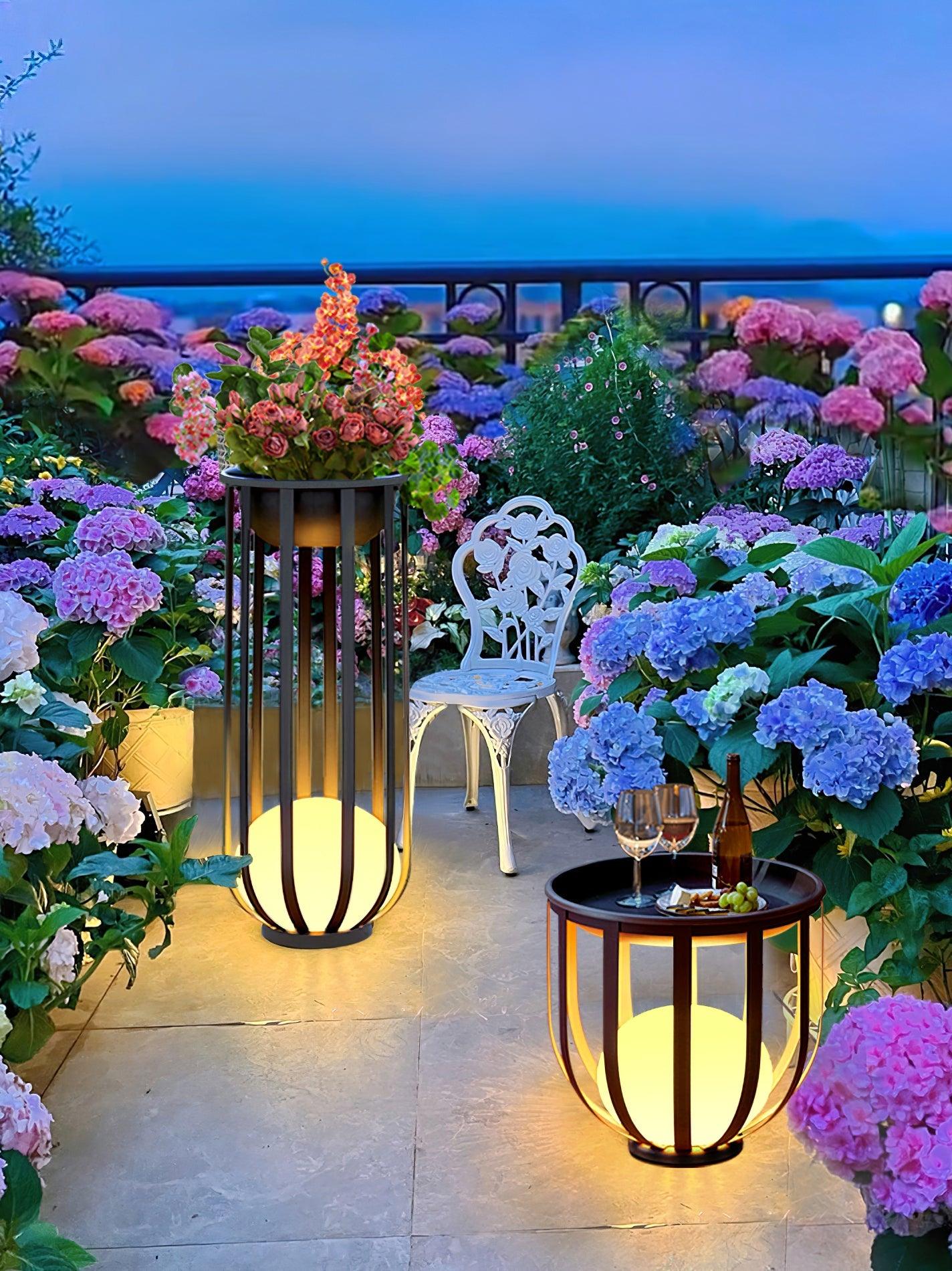Solar Powered Outdoor Garden Lights - Waterproof LED Landscape Lighting for Patio, Yard, Pathway - Energy Efficient Solar Lights for Home Decor & Nighttime Safety