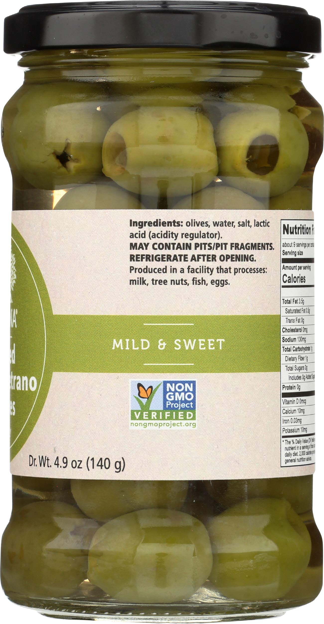 DIVINA Castelvetrano Pitted Olives 4.9 oz | Premium Italian Green Olives | Perfect for Salads, Charcuterie Boards & Mediterranean Recipes