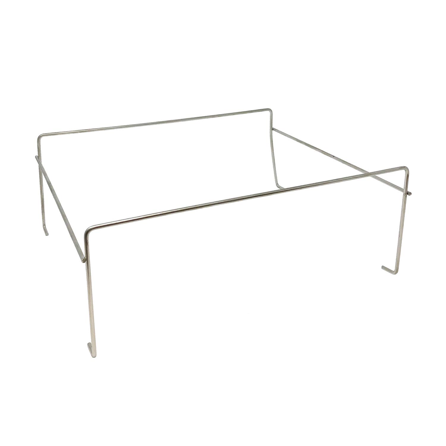 48-Pack SQR1310-48 Chrome Square Buffet Chafing Rack - Wire Food Warmer Stand for Serving Trays | Party Catering, Wedding Buffet, Banquet & Event Supplies