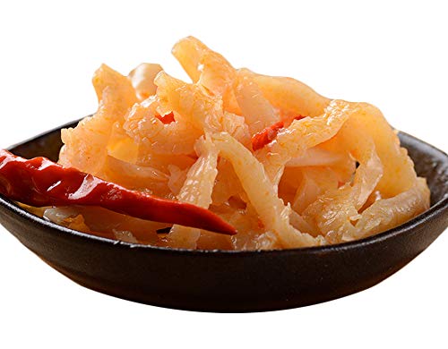 OUYANGHENGZHI Vegan Konjac Snacks - Szechuan Hotpot Flavor (360g/12.7oz) | Spicy Plant-Based Jerky | Perfect for Keto Diet, Healthy Snacking & Asian Cuisine Lovers
