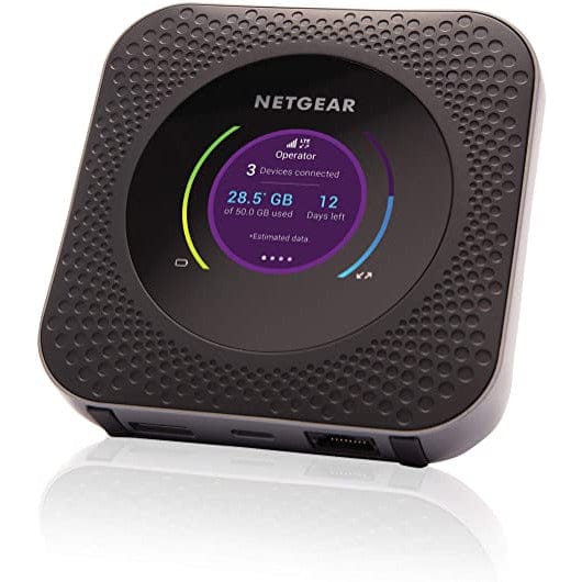 Netgear Nighthawk M1 Unlocked 4G LTE Mobile Router - Portable WiFi Hotspot for Travel, Work & Home Internet | Fast Speeds, Secure Connection | Brand New
