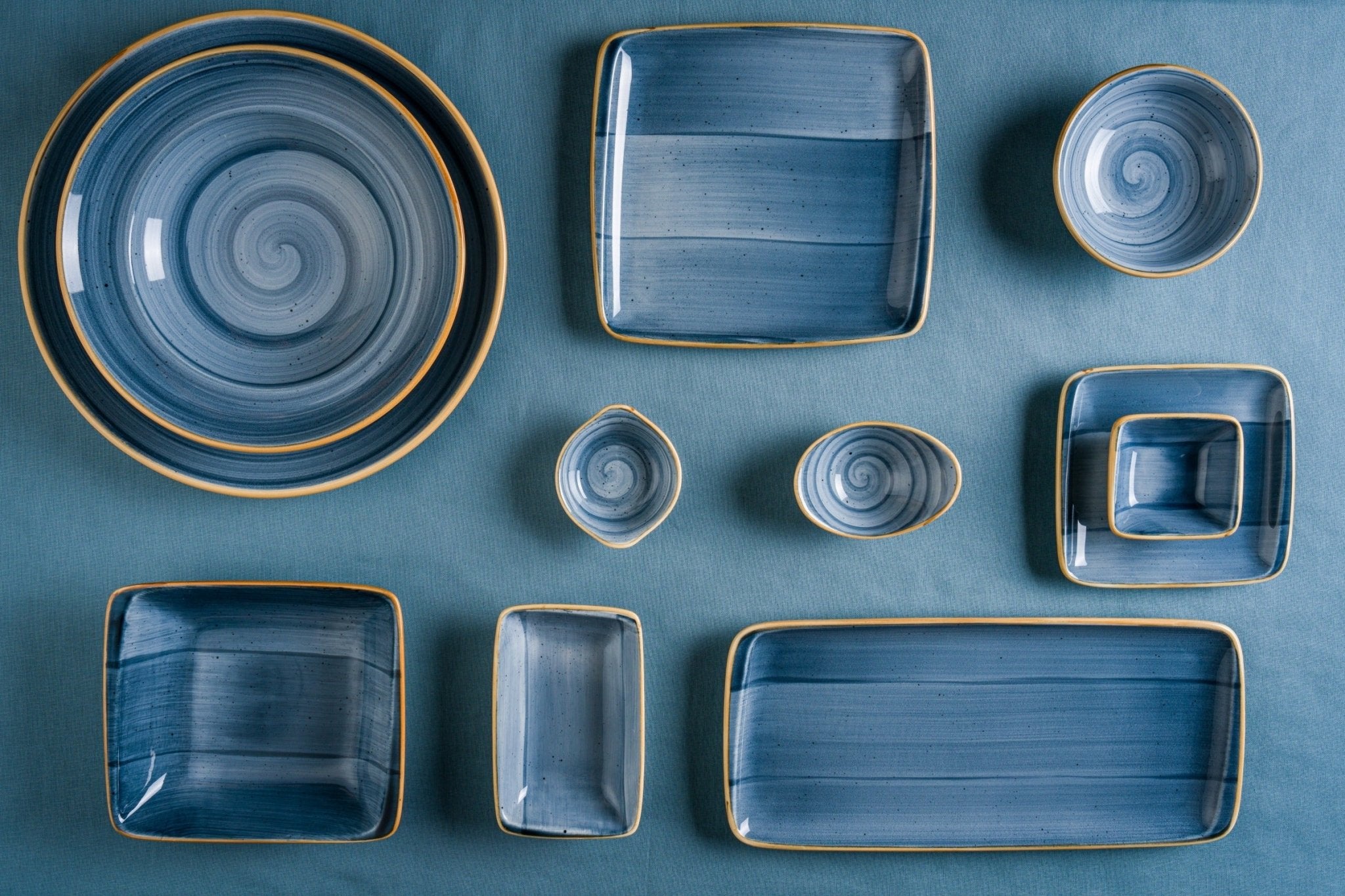 Aura Dusk Service Plate 20 cm (500cc) - Elegant Dinnerware for Fine Dining & Special Occasions
