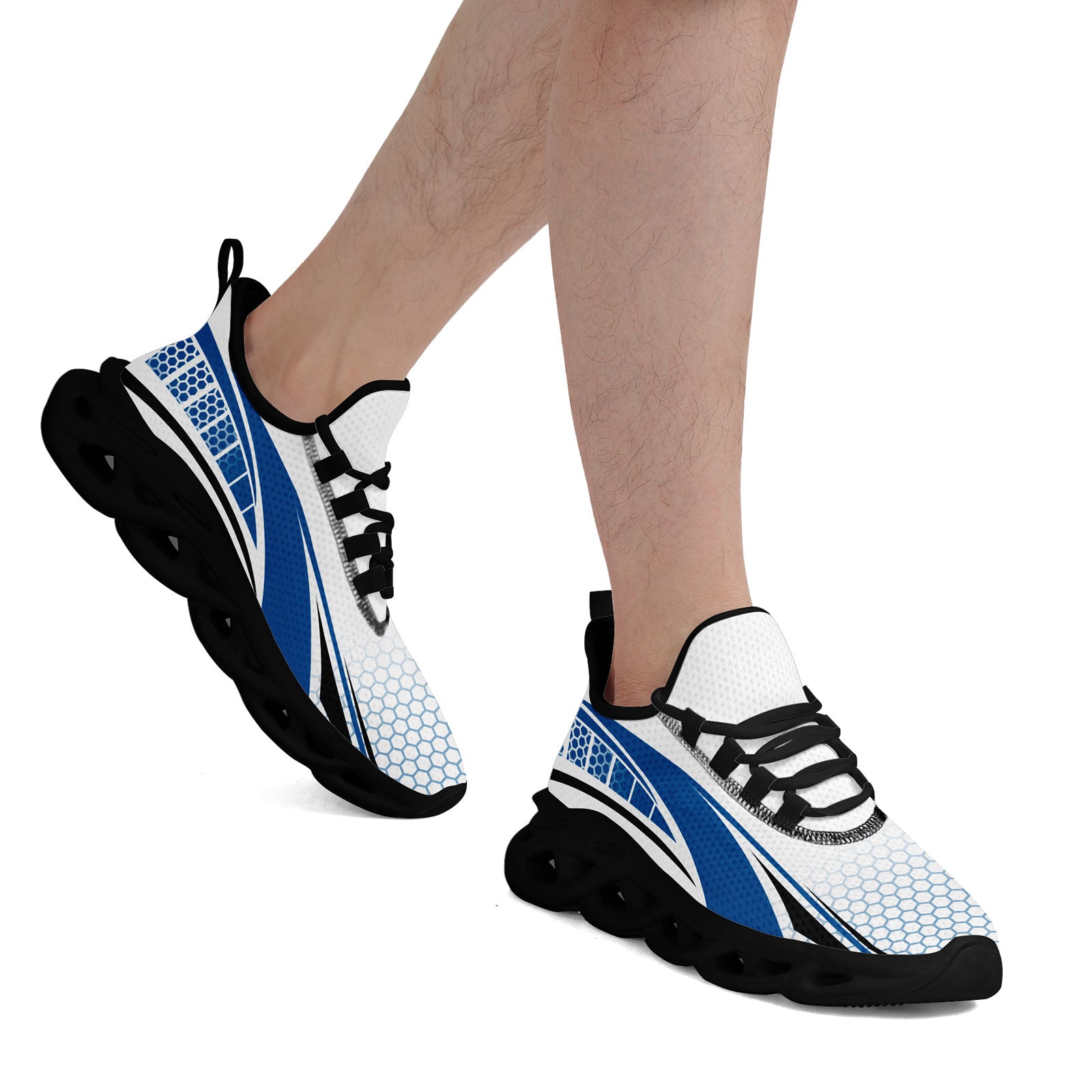 Custom Maxsoul Personalized Sneakers for Men & Women - Lightweight Comfortable Walking Shoes FN003 E025022 (Size 15) - Perfect for Gym, Running & Casual Wear