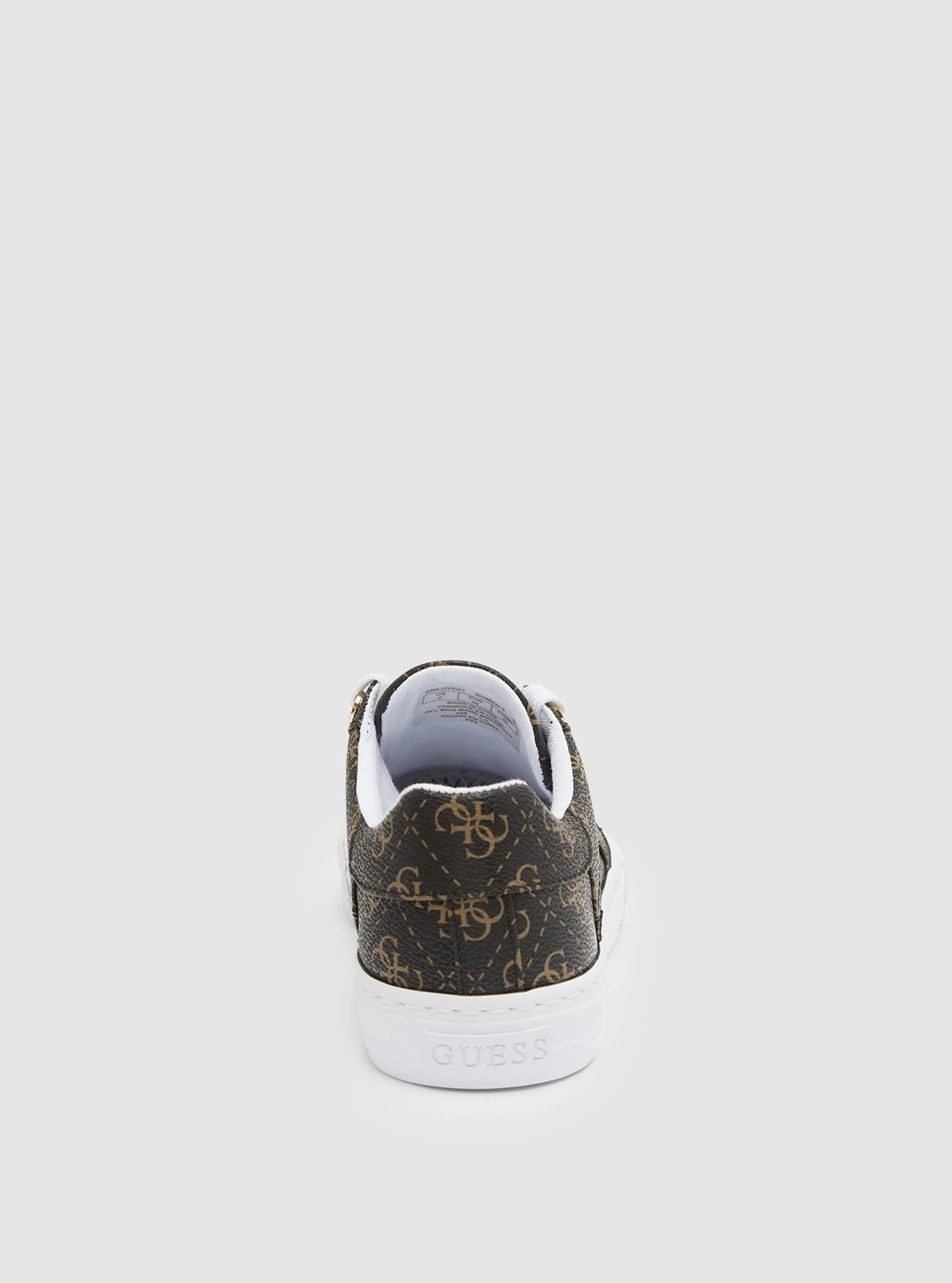 Brown Logo Loven Low Top Sneakers for Women - Casual Comfortable Walking Shoes - Perfect for Everyday Wear, Gym & Street Style Fashion
