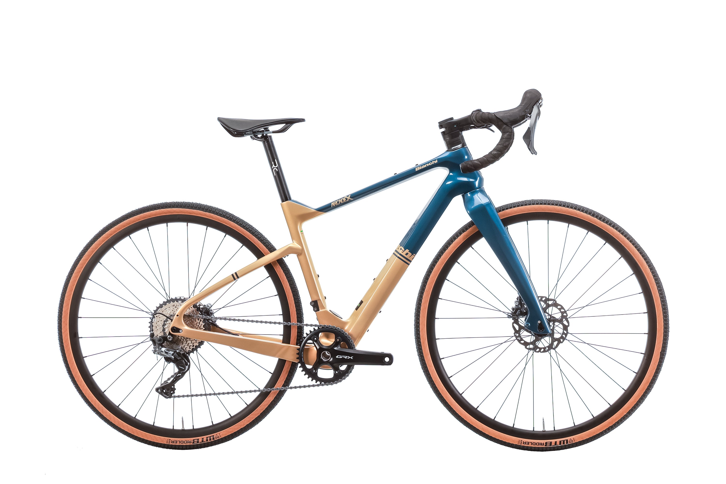 Bianchi Arcadex GRX 810 1X Gravel Bike 2022 - X Small Size | Lightweight Carbon Frame, Shimano GRX Groupset | Perfect for Off-Road Adventures, Commuting & Bikepacking