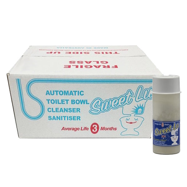 Sweet Lu Automatic Toilet Bowl Cleaner - Blue or Clear - Effortless Toilet Cleaning for Sparkling Bathrooms | Perfect for Homes, Hotels & Offices