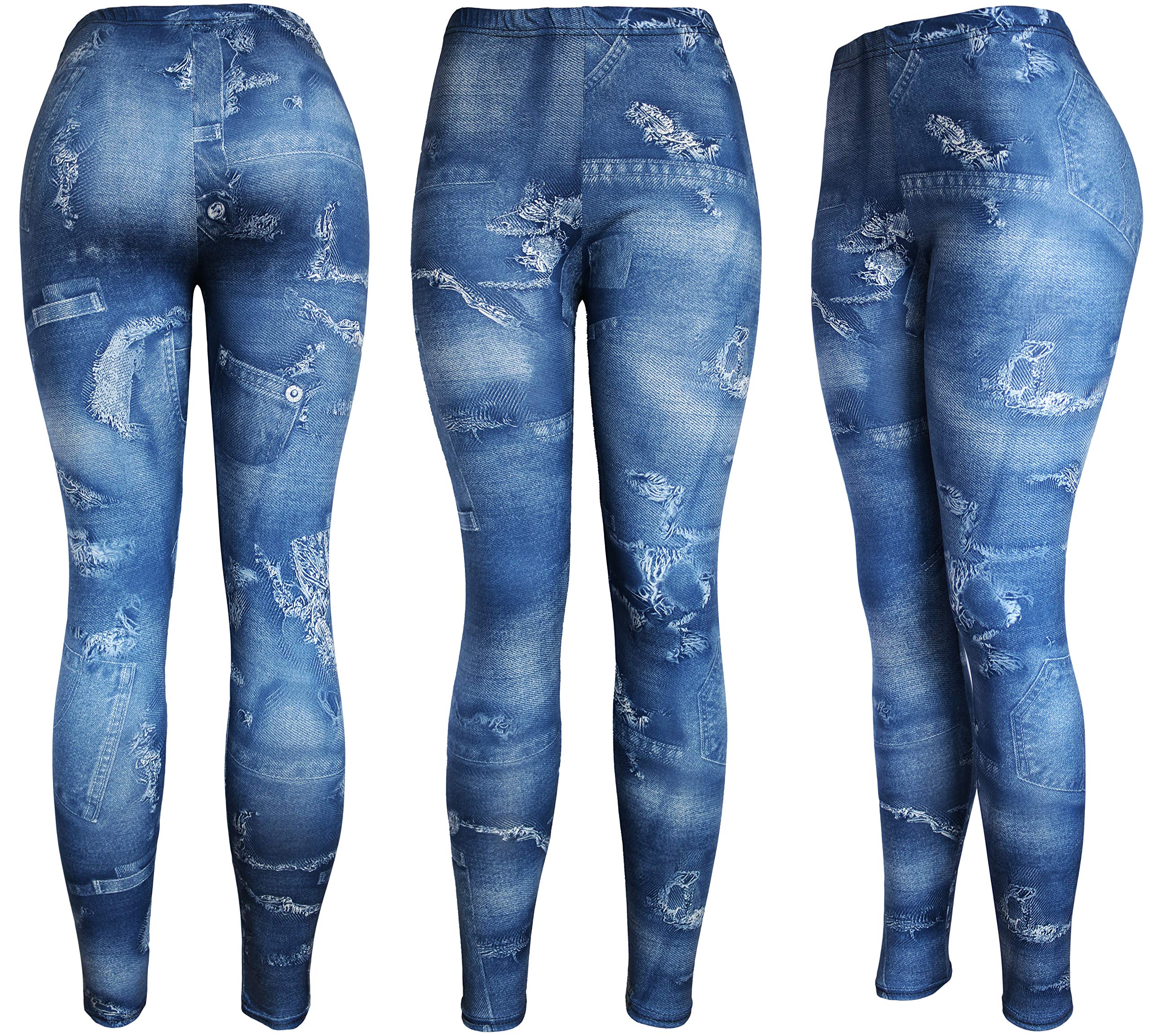 KMystic Women's Cotton Blend Printed Workout Leggings - Comfortable & Stylish Yoga Pants for Gym, Running & Casual Wear