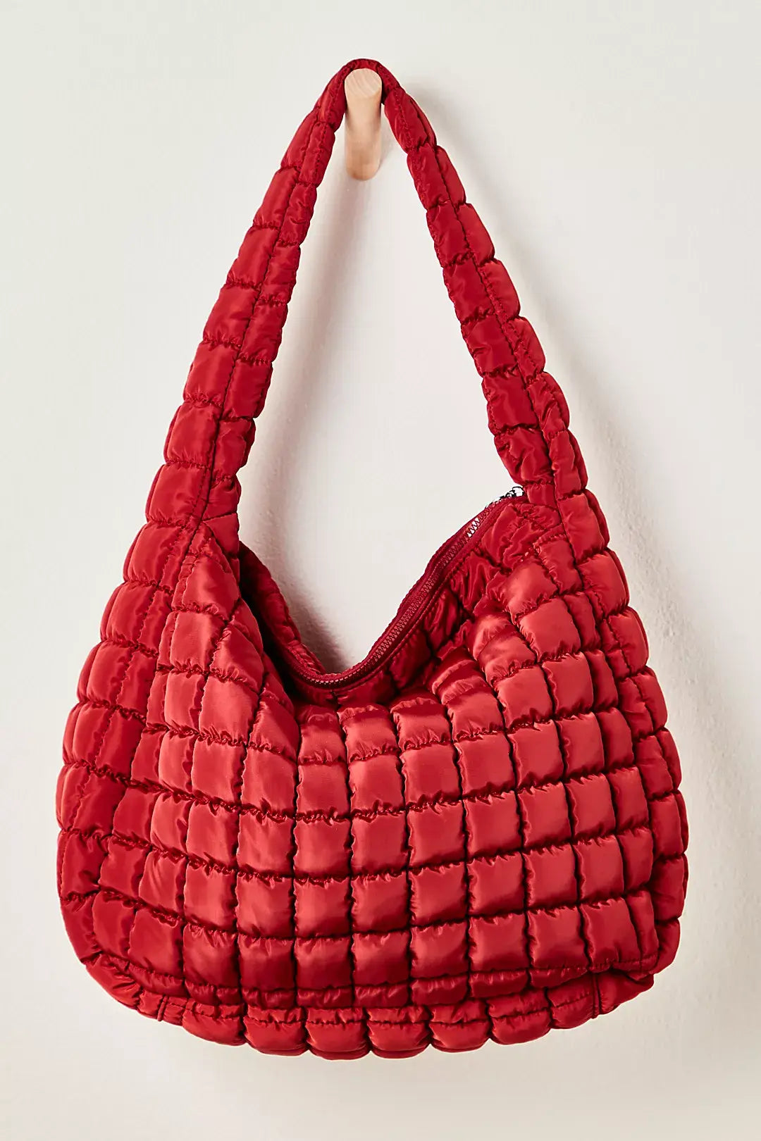 FP Movement Quilted Carryall Hobo Bag - Stylish & Spacious Crossbody Purse for Women | Perfect for Work, Travel & Everyday Use