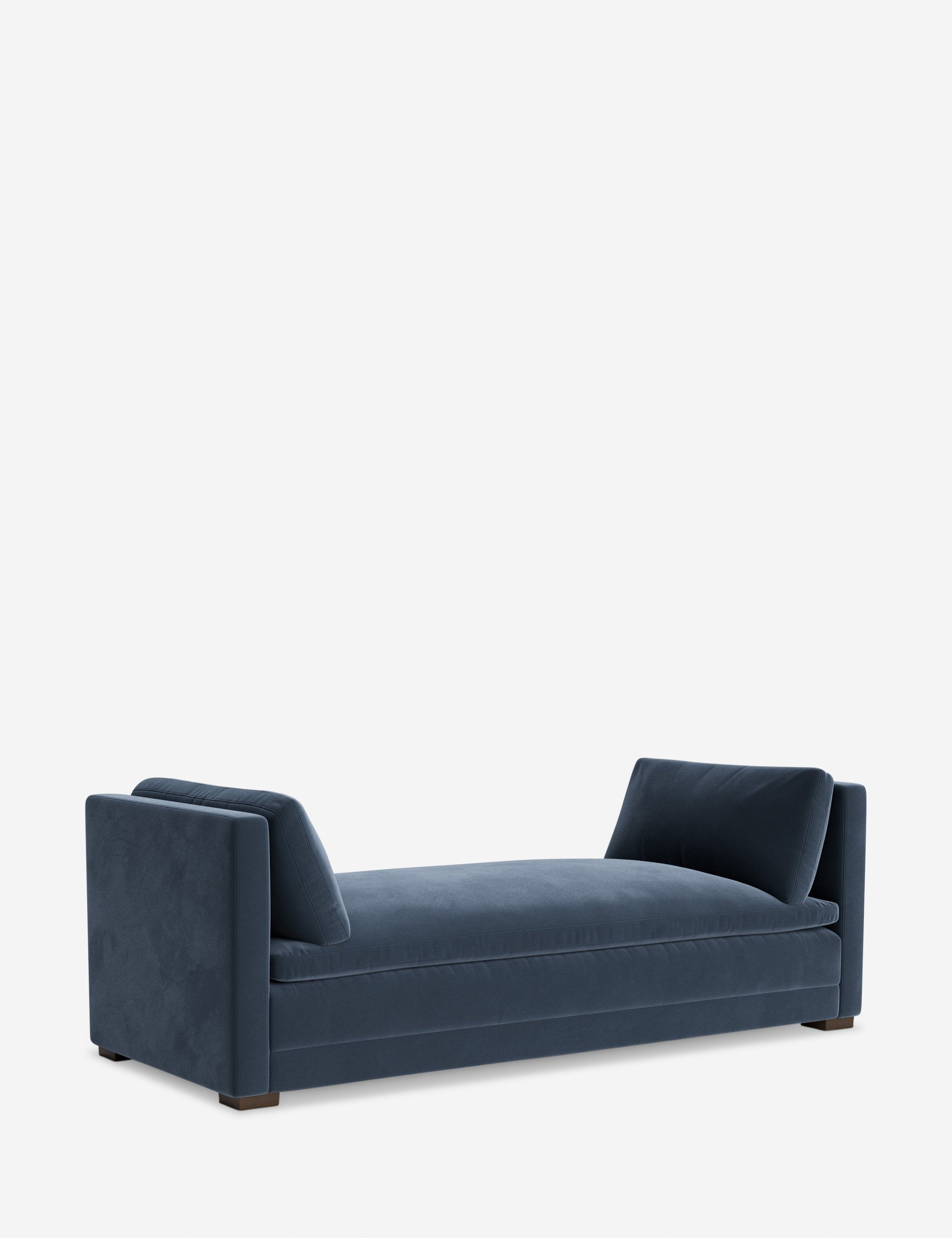 Elvie Chaise - Modern Lounge Chair for Living Room, Bedroom & Office - Comfortable Upholstered Accent Chair with Wooden Legs - Perfect for Relaxing, Reading & Decorating Your Home