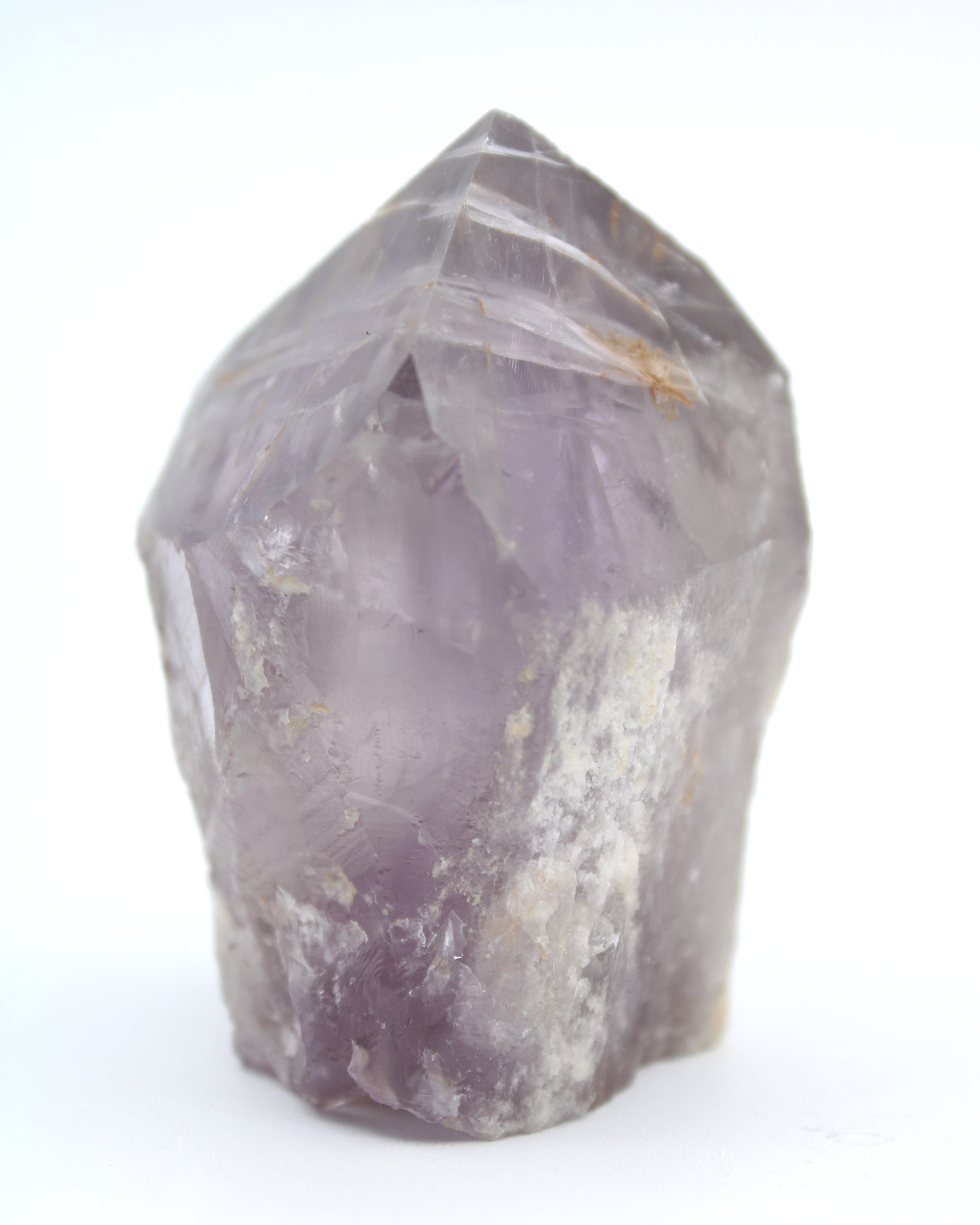 Natural Bahai Amethyst Point Crystal - Rare Collectible from Closed Mine | Healing Stone for Meditation, Home Decor & Spiritual Gifts