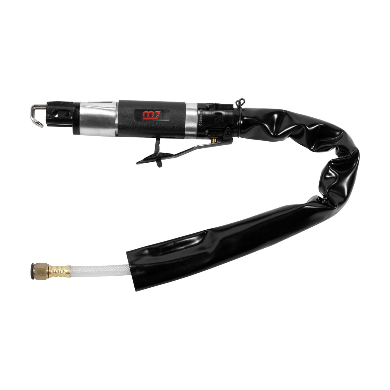 M7 Air Reciprocating Saw with Hose - 5000 SPM, Heavy Duty Pneumatic Saw for Metal & Wood Cutting (QD-221) - Ideal for Construction, Demolition & DIY Projects