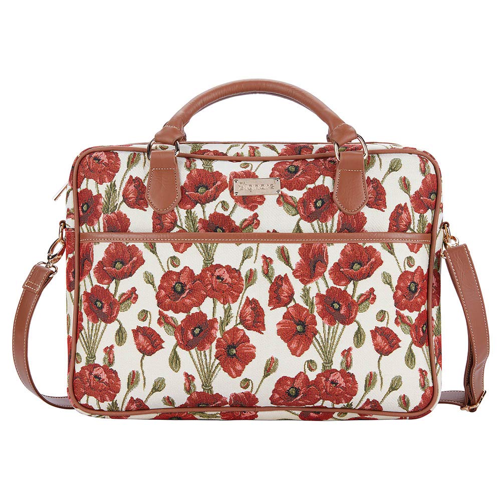 Signare Tapestry Laptop Bag for Women - Stylish Computer Messenger Briefcase for Work, School, and Travel