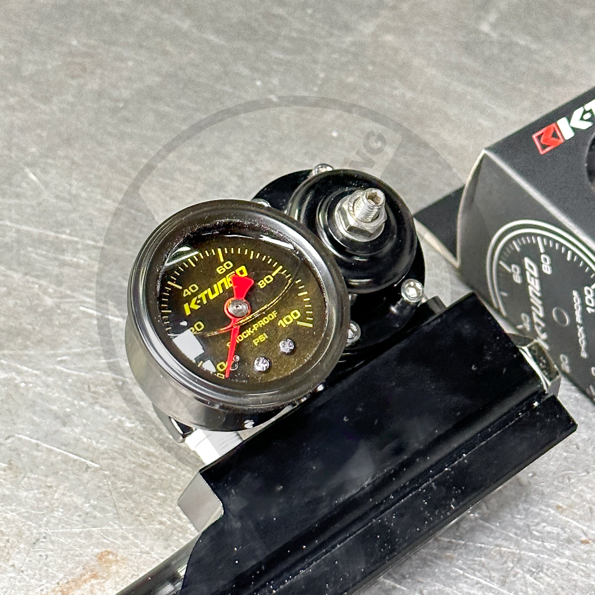 AEM Style Fuel System with K Tuned Fuel Pressure Gauge for Honda D16Z6 D15 3 Bolt Style - High Performance Fuel Upgrade for Honda Civic, CRX & Integra - Perfect for Racing & Engine Tuning